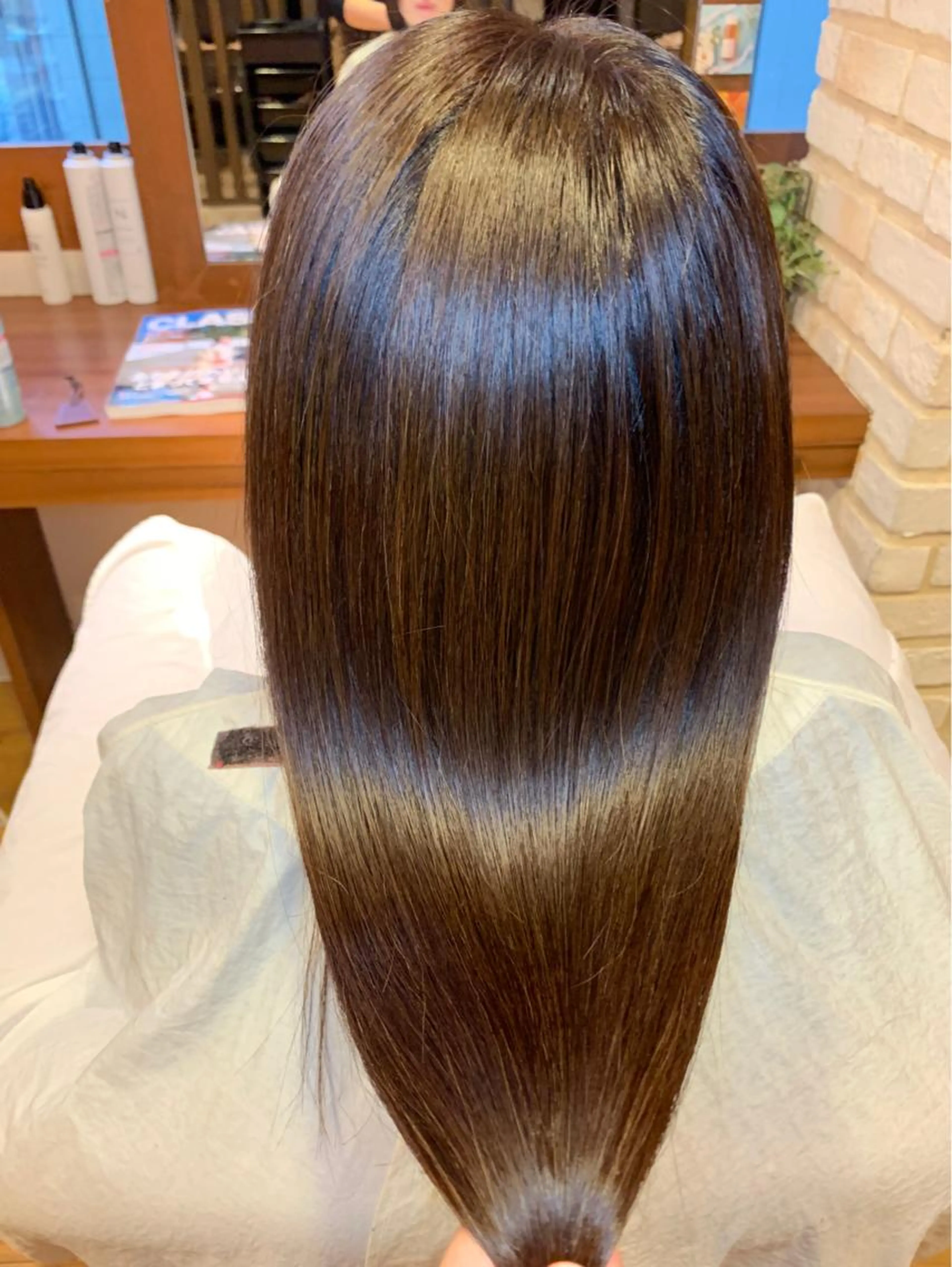 縮毛矯正➕トリートメントの写真