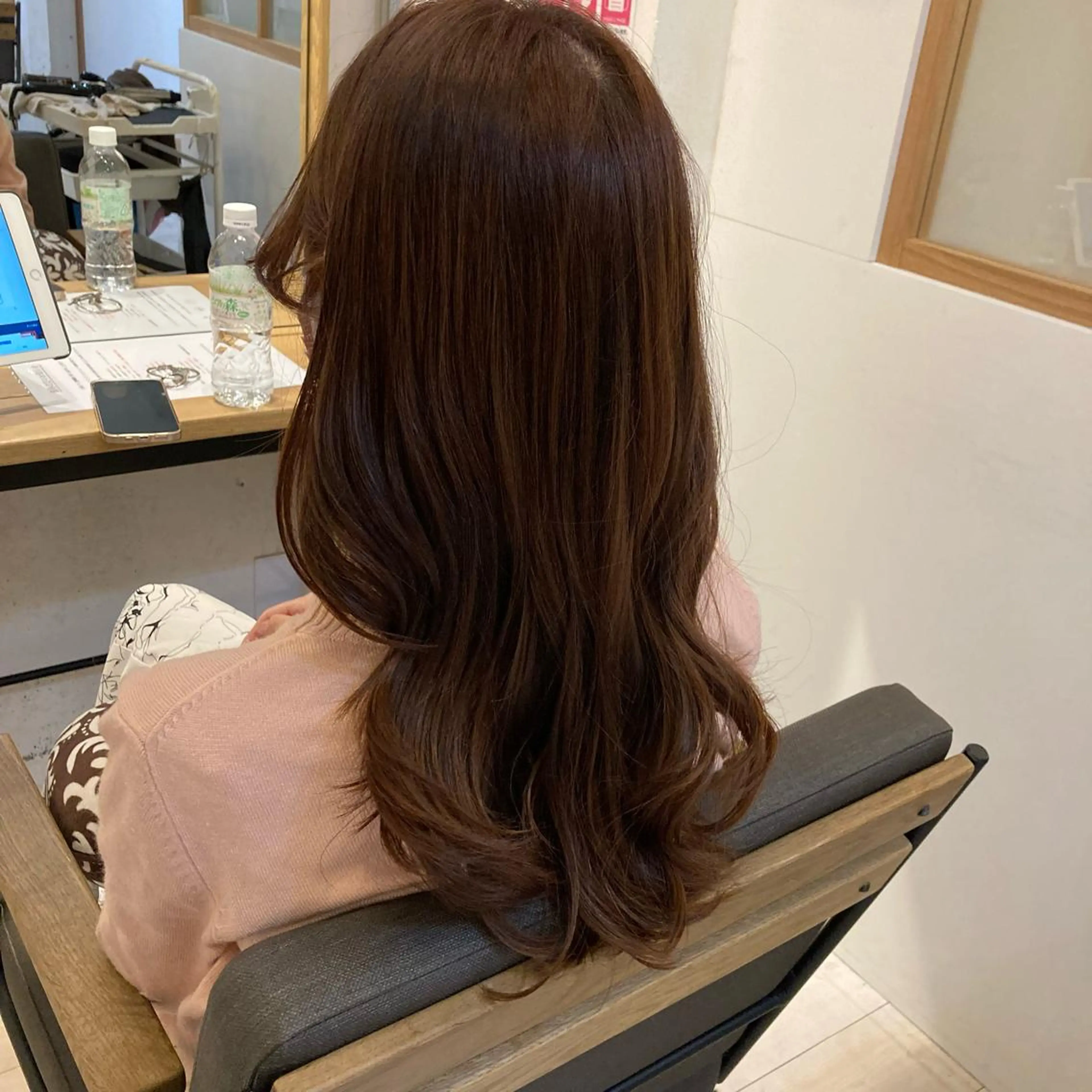 ロング カラー パーマ ヘアアレンジ メンズ特化美容師 🐈‍⬛RUNAのヘアスタイル
