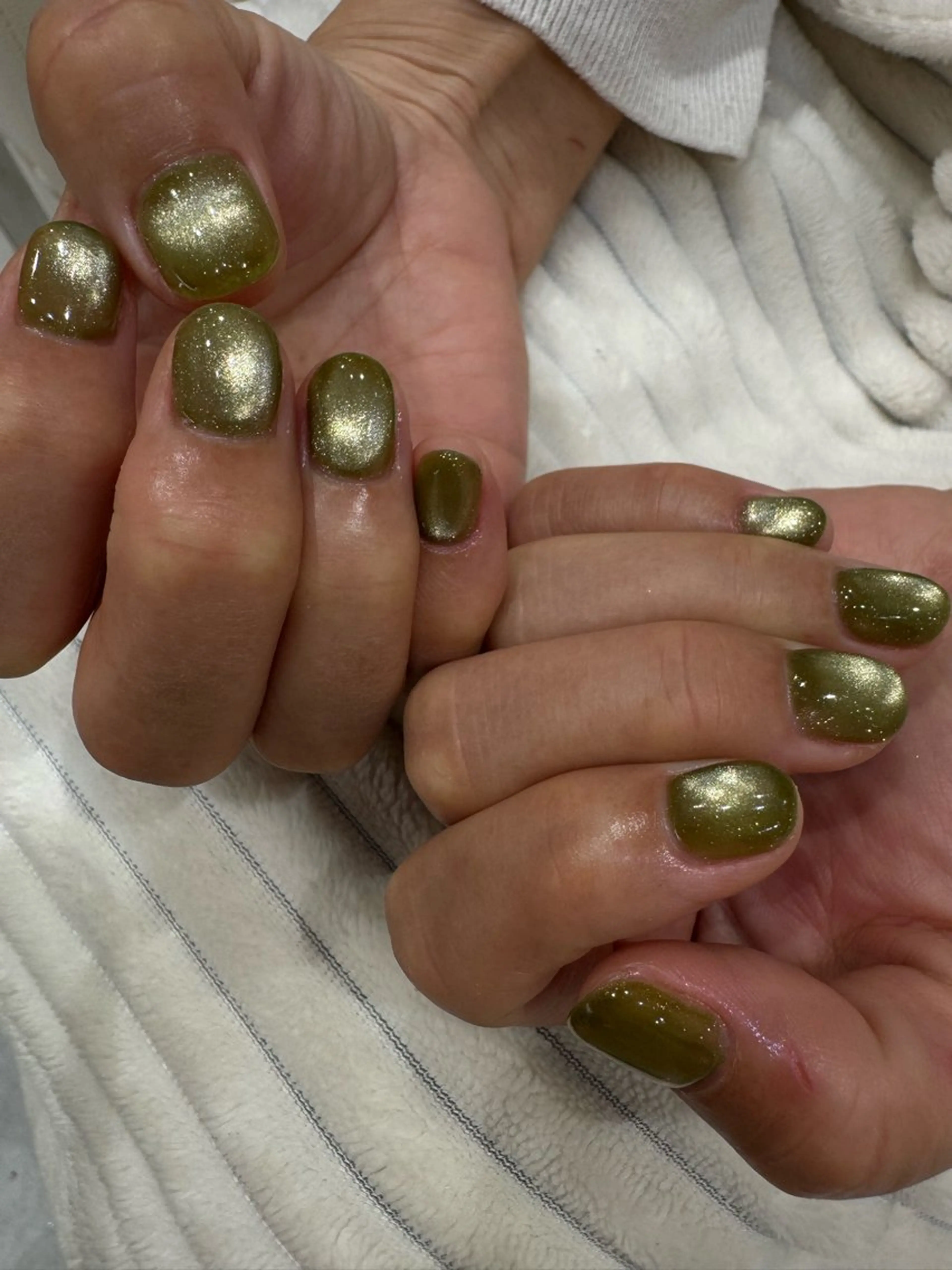 ネイル マグネットネイル ワンカラーネイル ハンドネイル Nail AVANCE.イオンモール和歌山店所属・AVANCE.イオン 和歌山店Rionのネイルデザイン