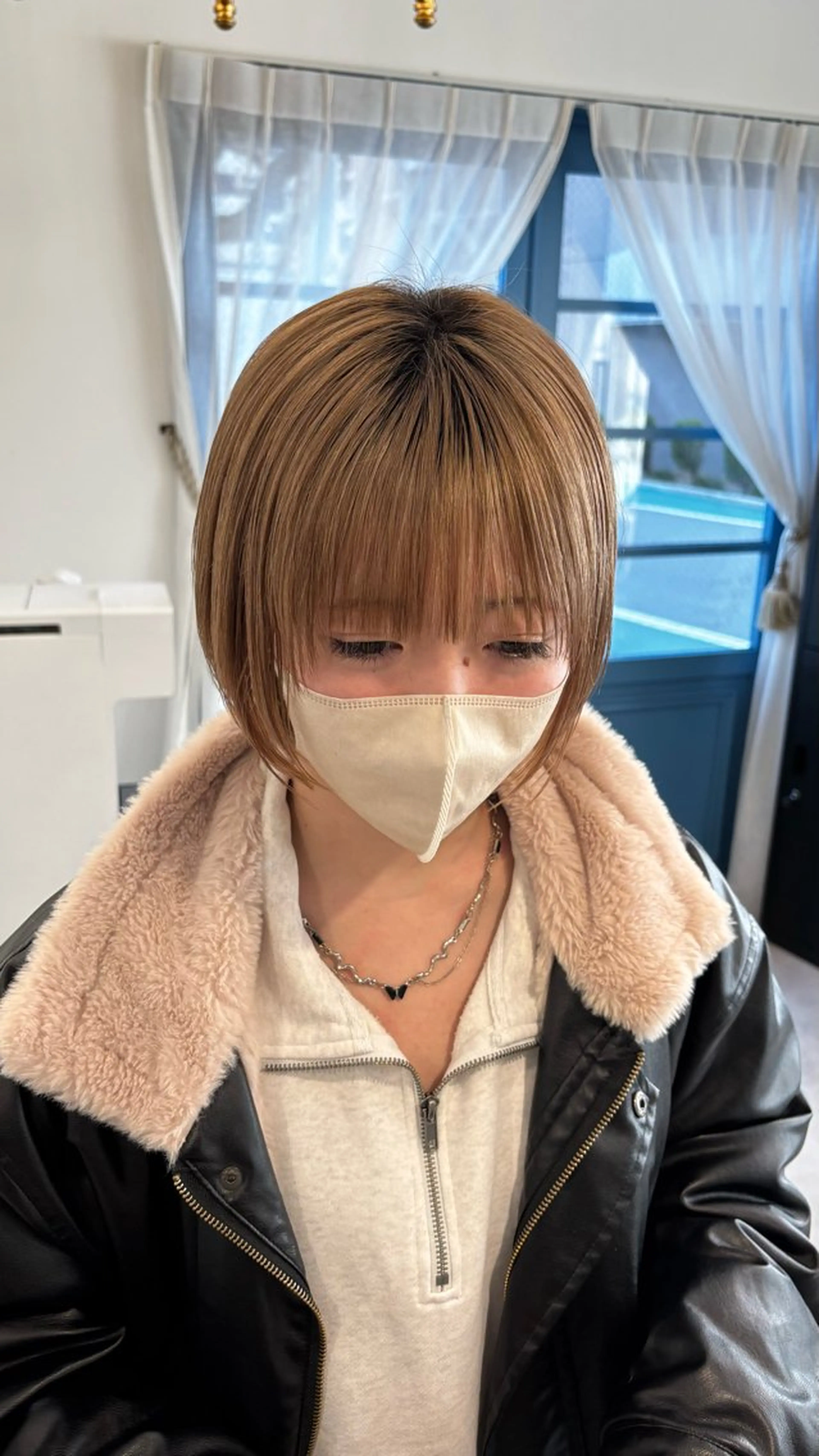 ショート ボブ ﾔﾏｼﾀ ﾘﾘのヘアスタイル