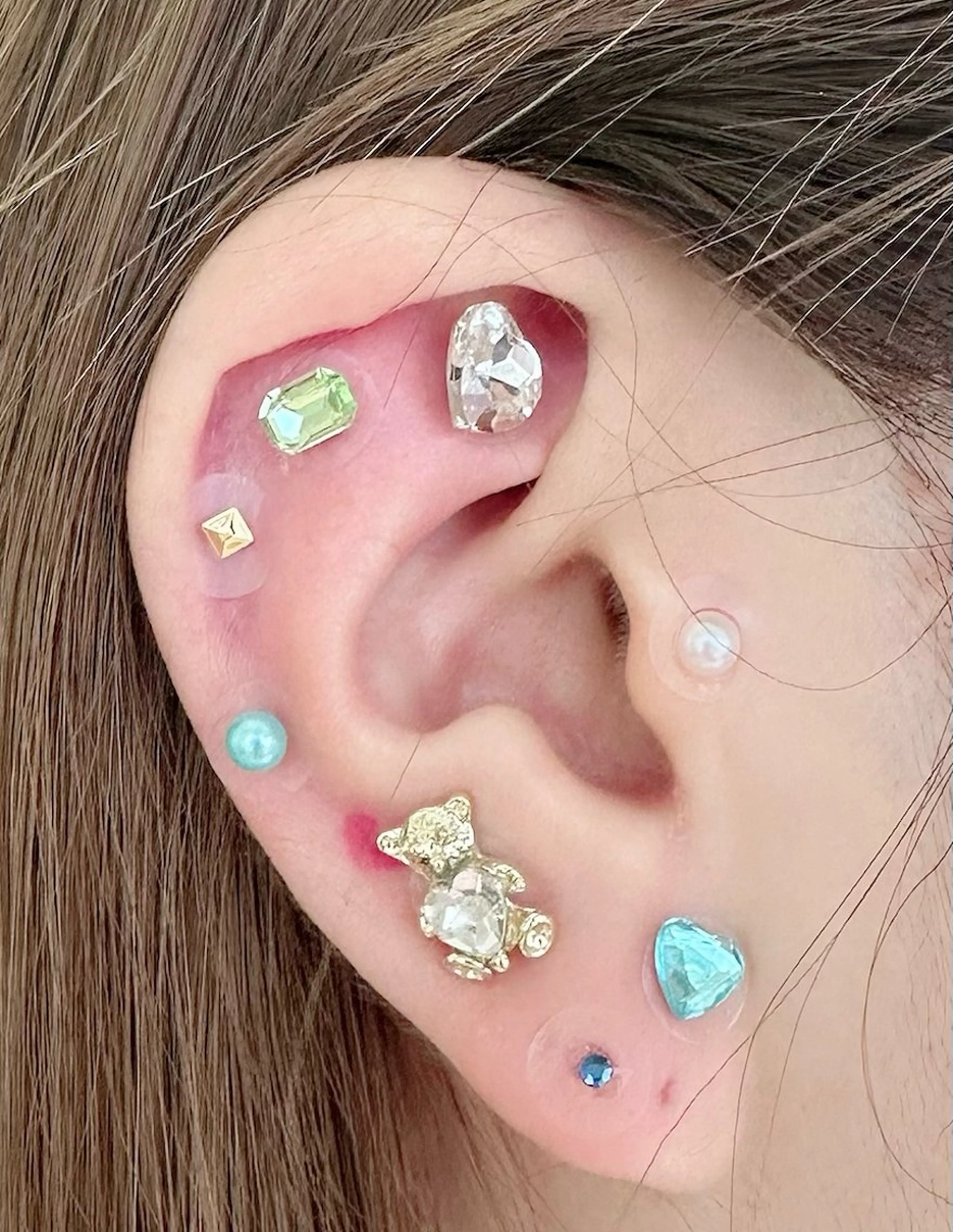 【10名様限定】耳ツボジュエリー💎両耳計20粒✨通常8,360円→4,500円に🌟話題の耳ツボをお得に体験✨の写真
