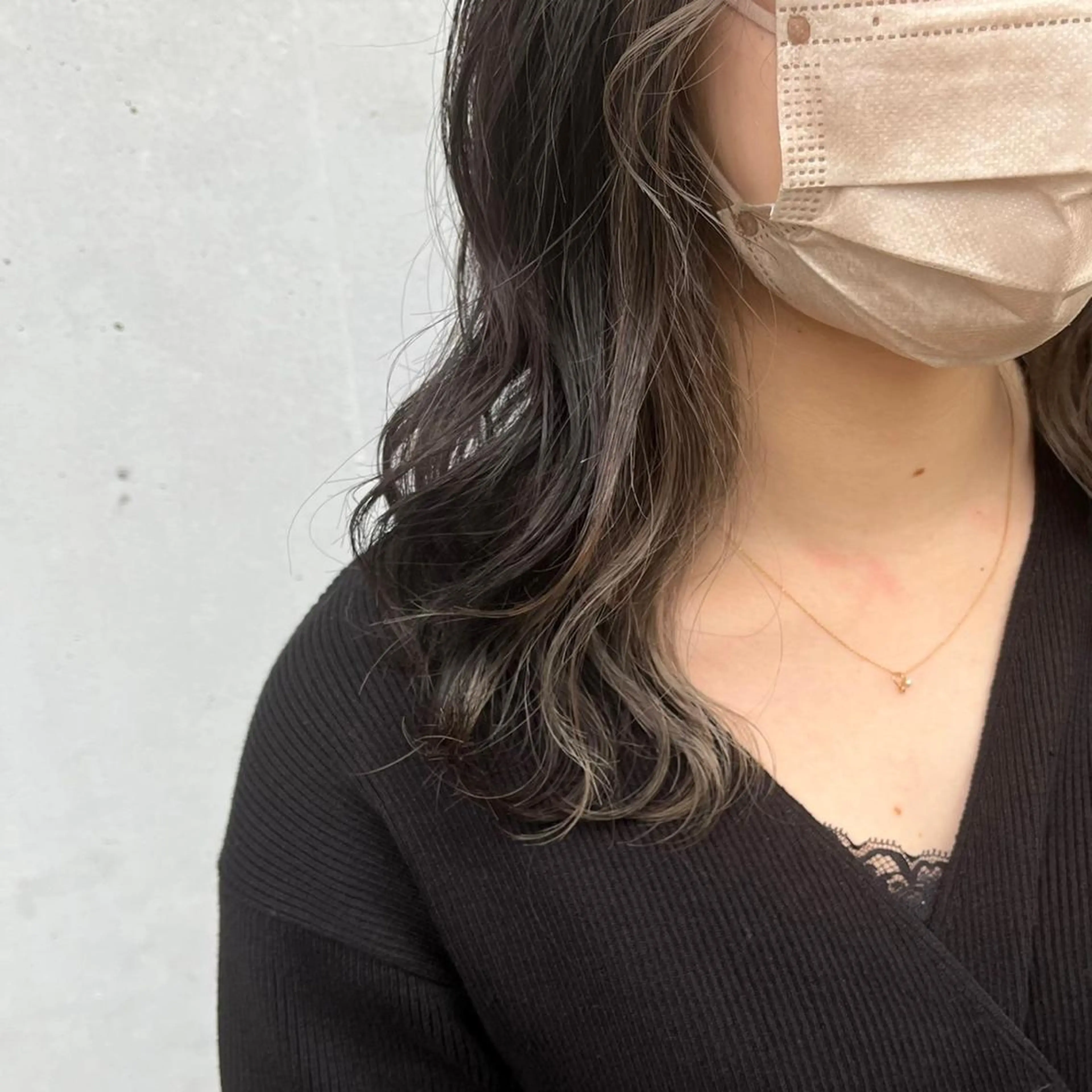 ミディアム カット ヘアカラー Maison 寺尾拓朗のヘアスタイル