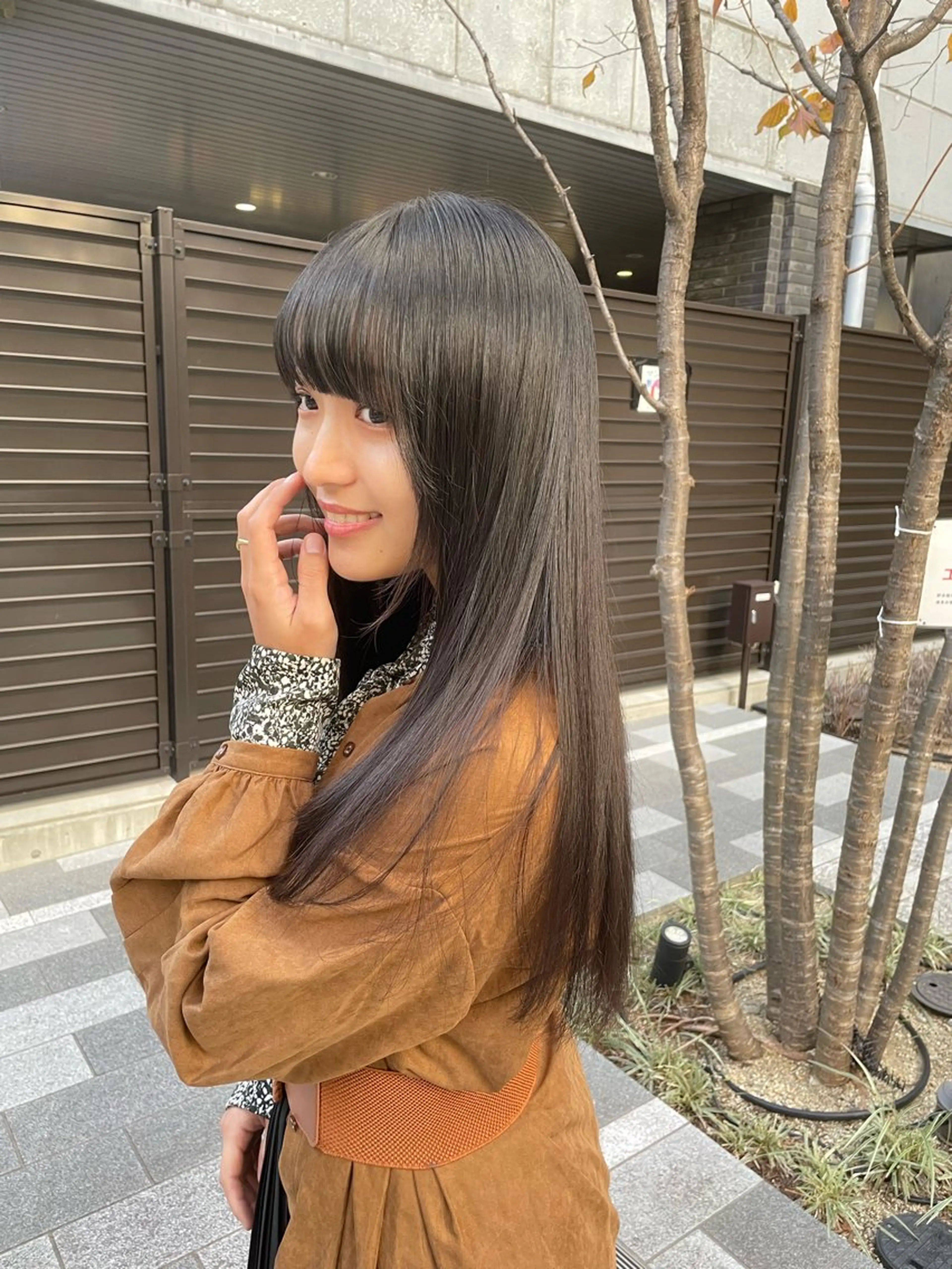 ロング 縮毛矯正 トリートメント ヘッドスパ INCE  HAIR 梅田　長町　至のヘアスタイル