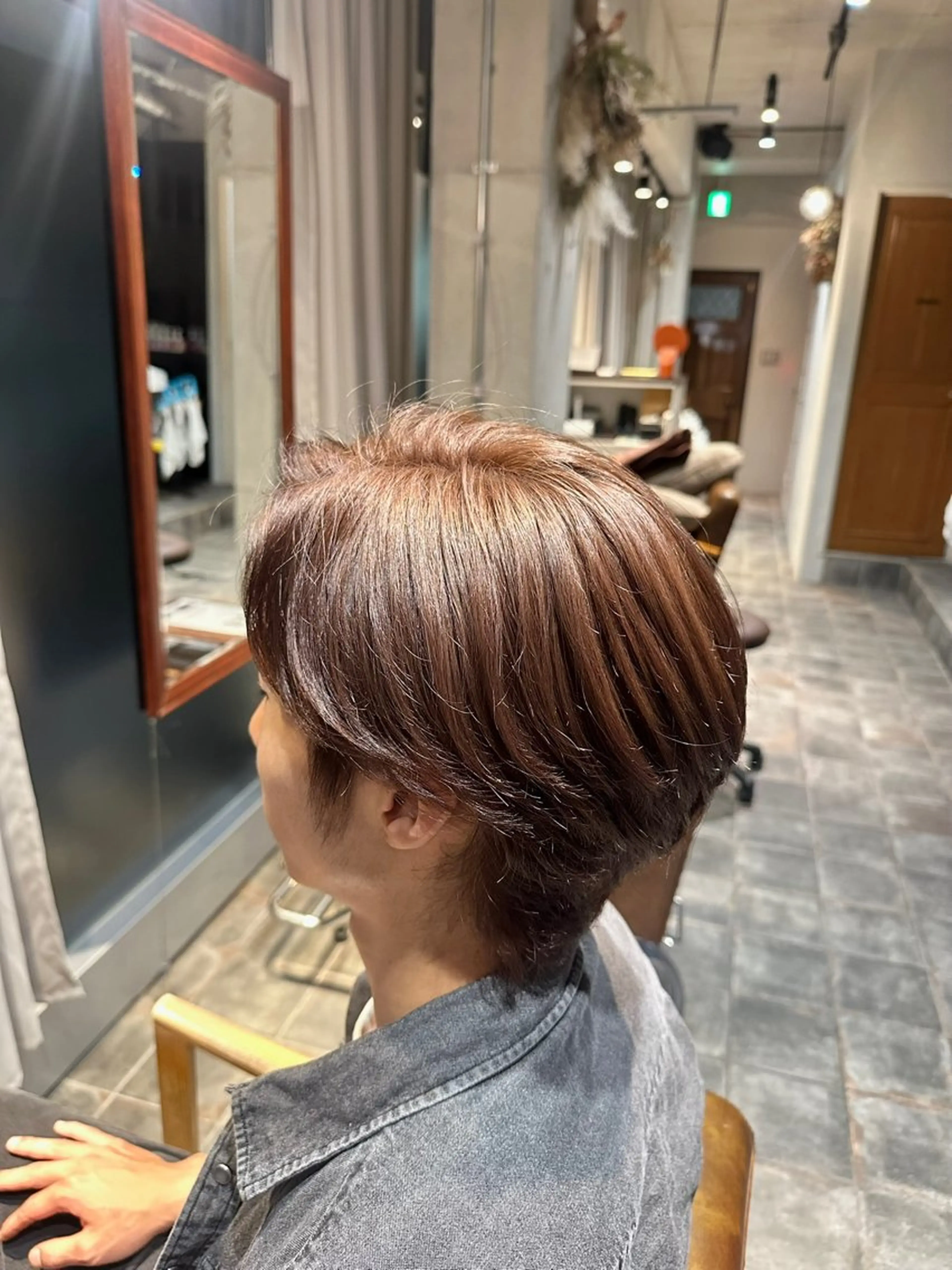カラー メンズ メンズブリーチ ブリーチ ブラウンカラー ヘアカラー if表参道所属・北千住 Miu / model 募集中のヘアスタイル
