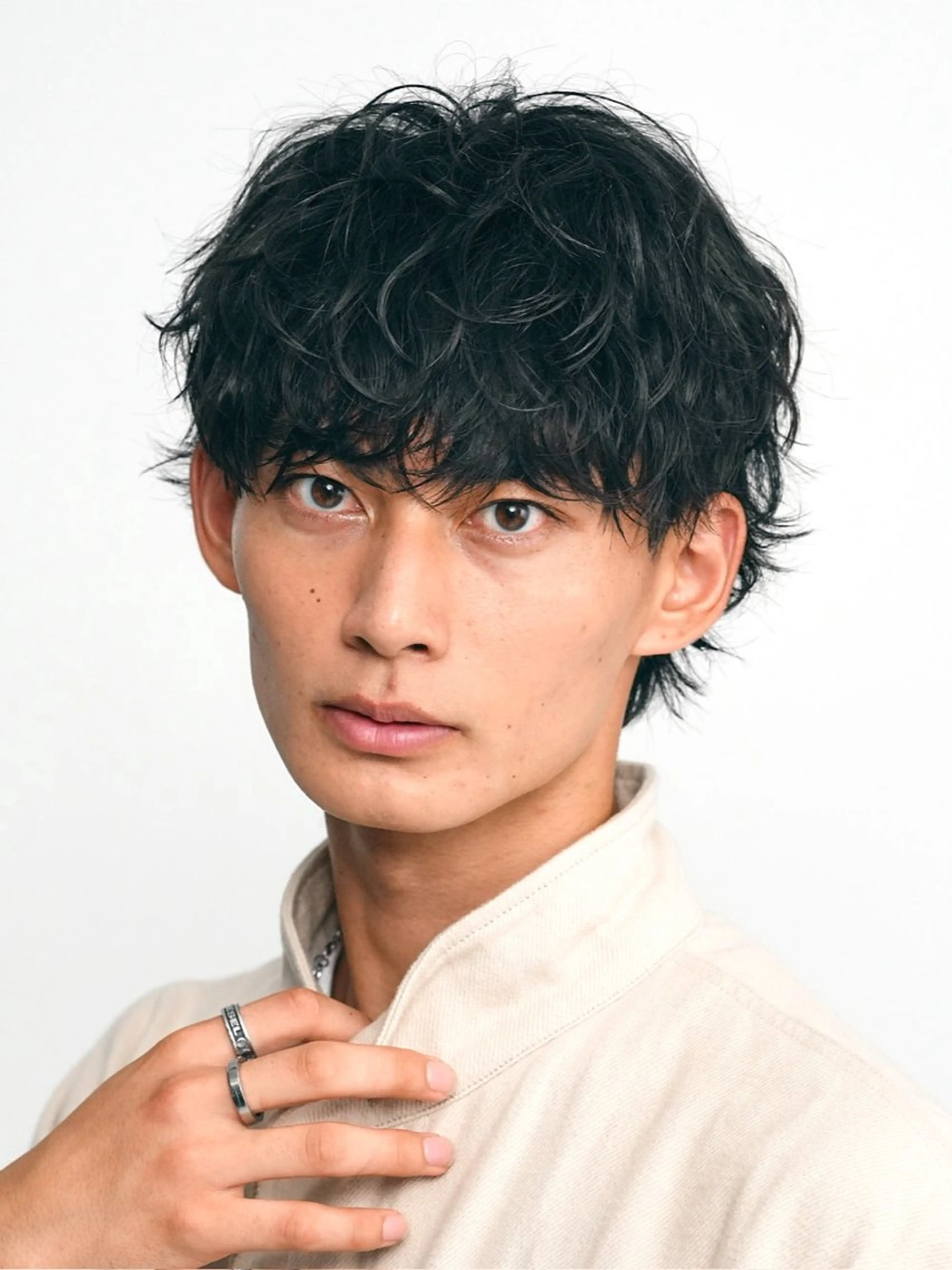パーマ メンズ カット パーマ 名古屋メンズカラー 特化小林我修のヘアスタイル
