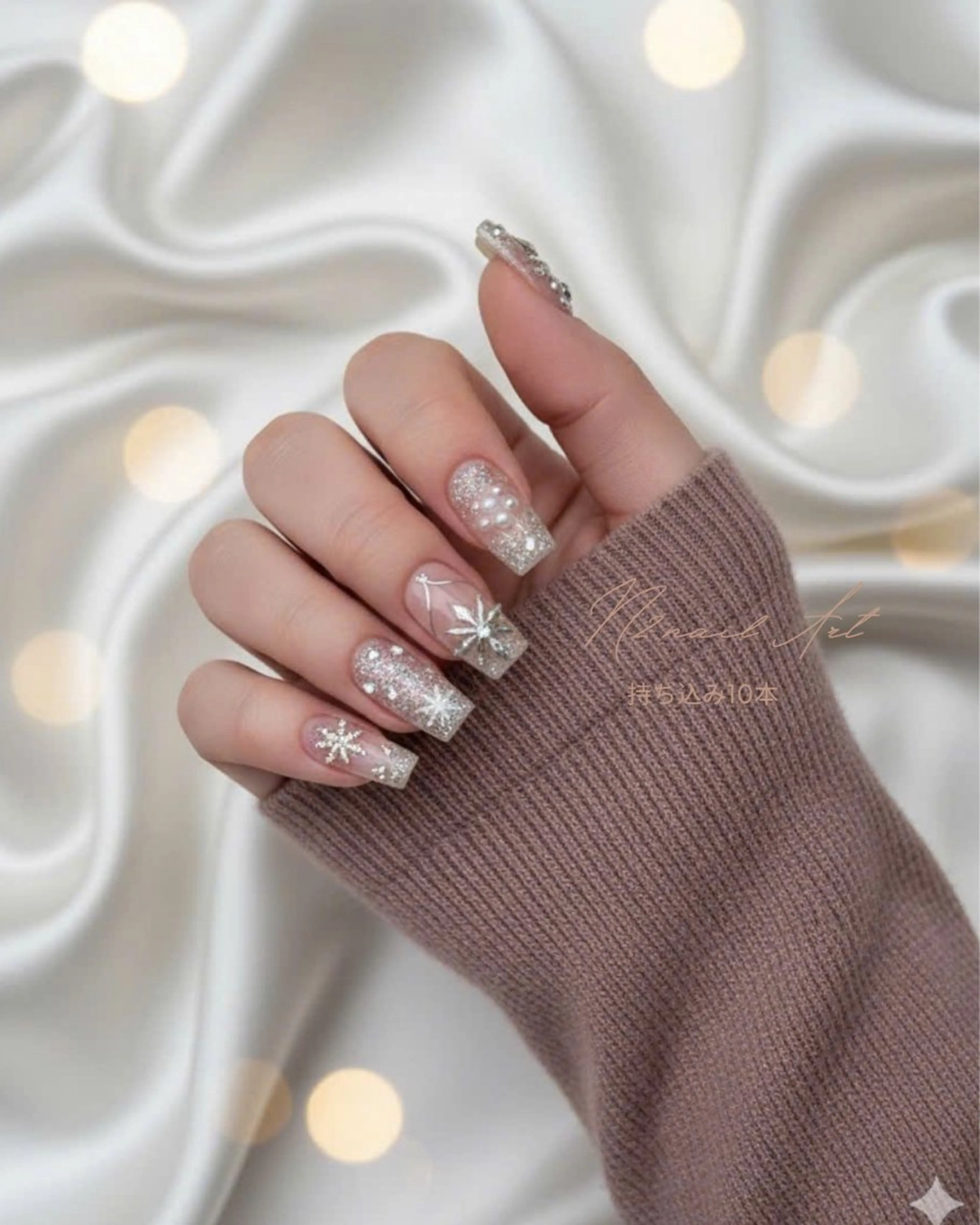 ショート クリスマス ハンドネイル N2.nail所属・N2 nailのネイルデザイン