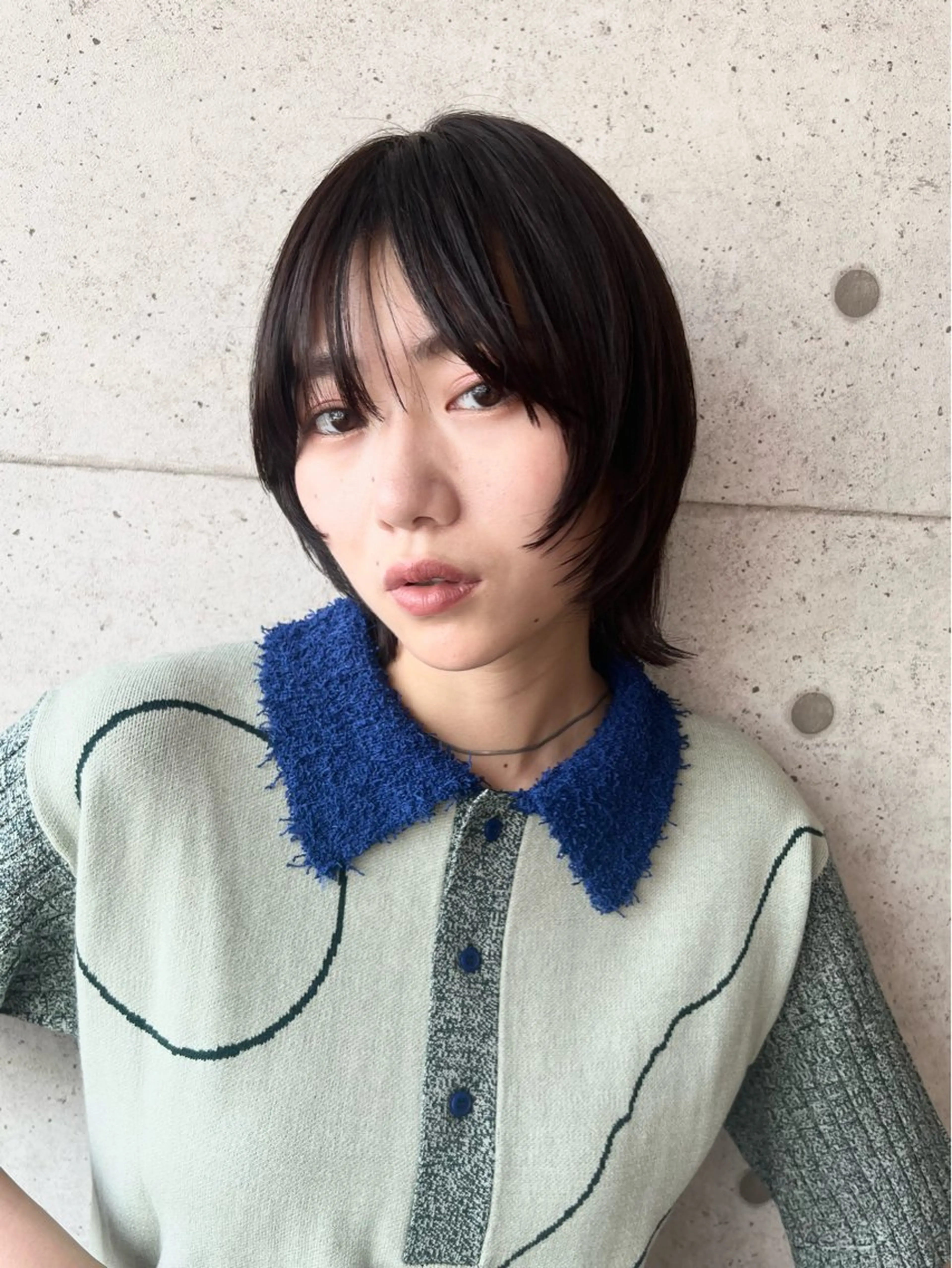 ショート ウルフカット カット 高木 麻知子のヘアスタイル
