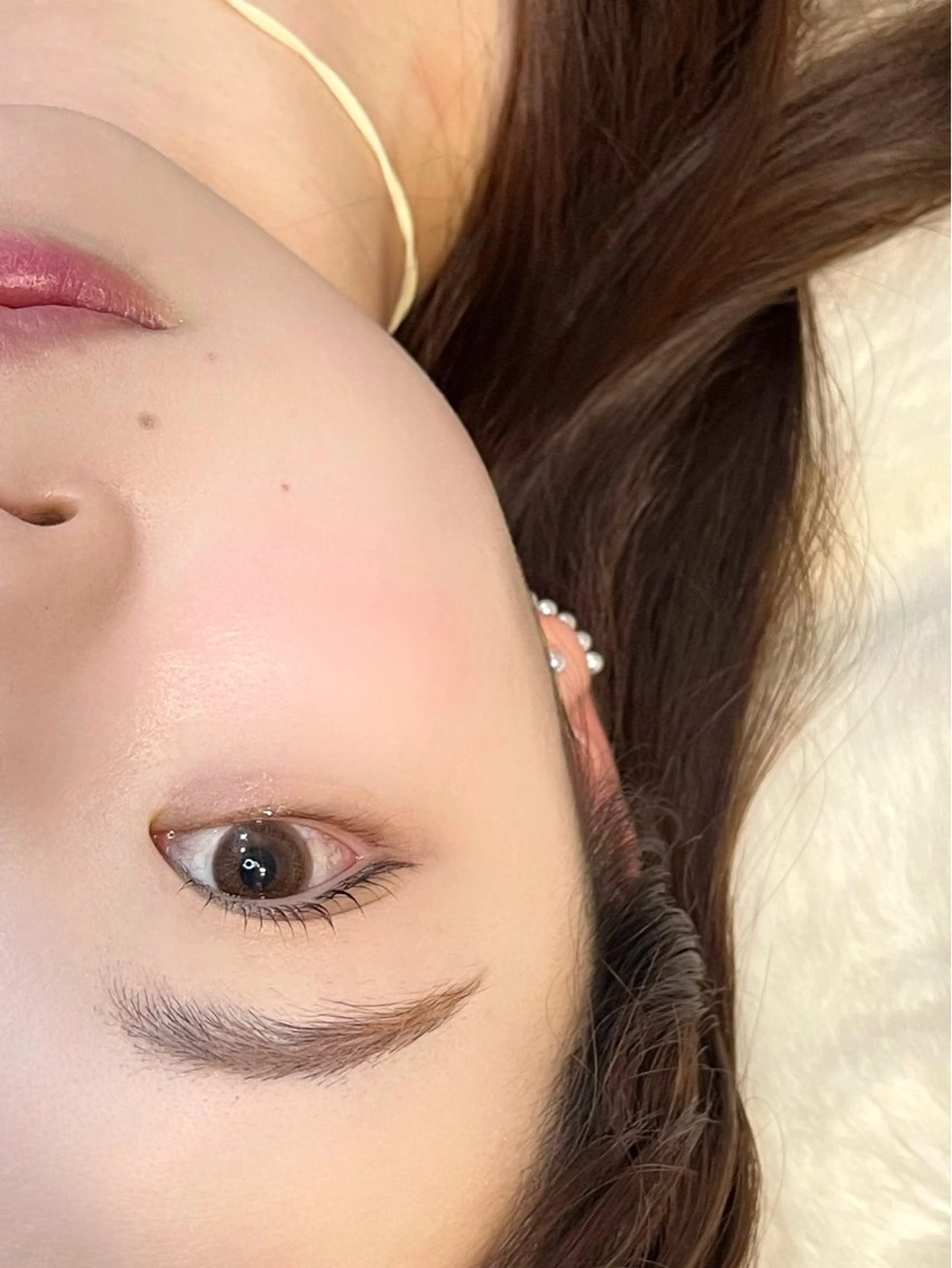 マツエク・マツパ マツパ 色落ちまで可愛く✨ モテカラー別所好葉のヘアスタイル