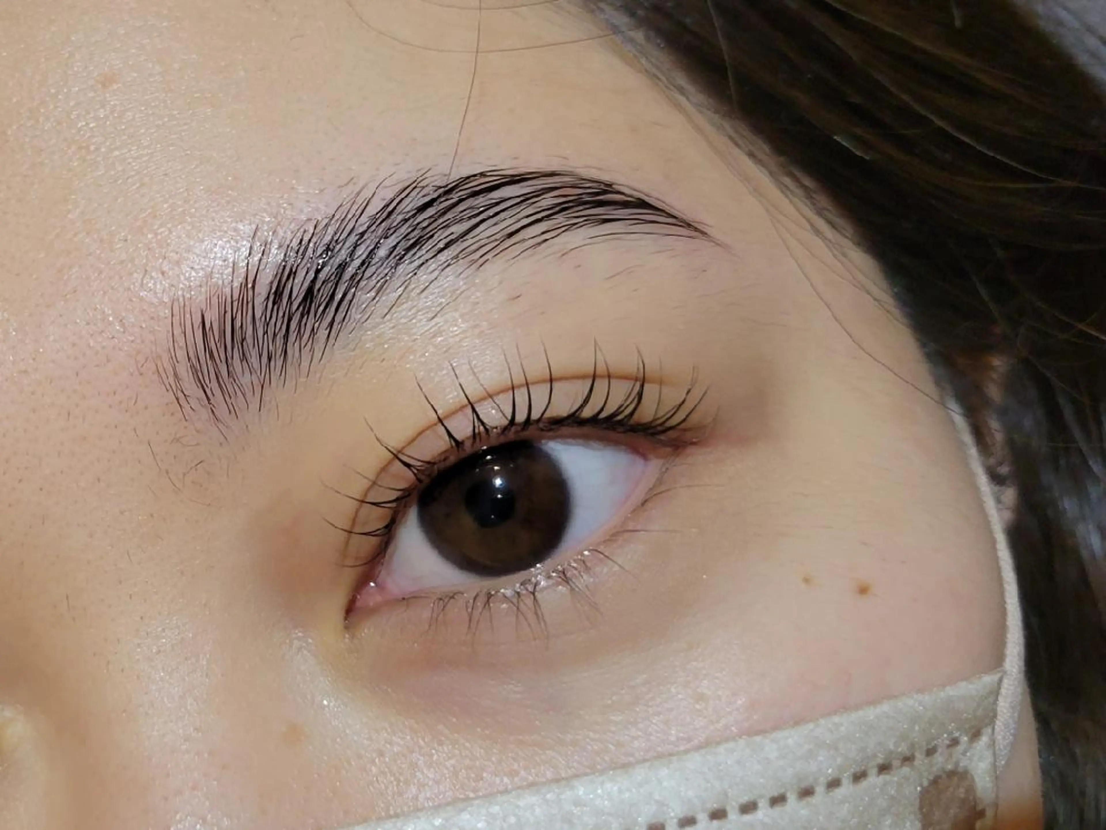 マツエク・マツパ アイブロウ 💜bora .のネイルデザイン