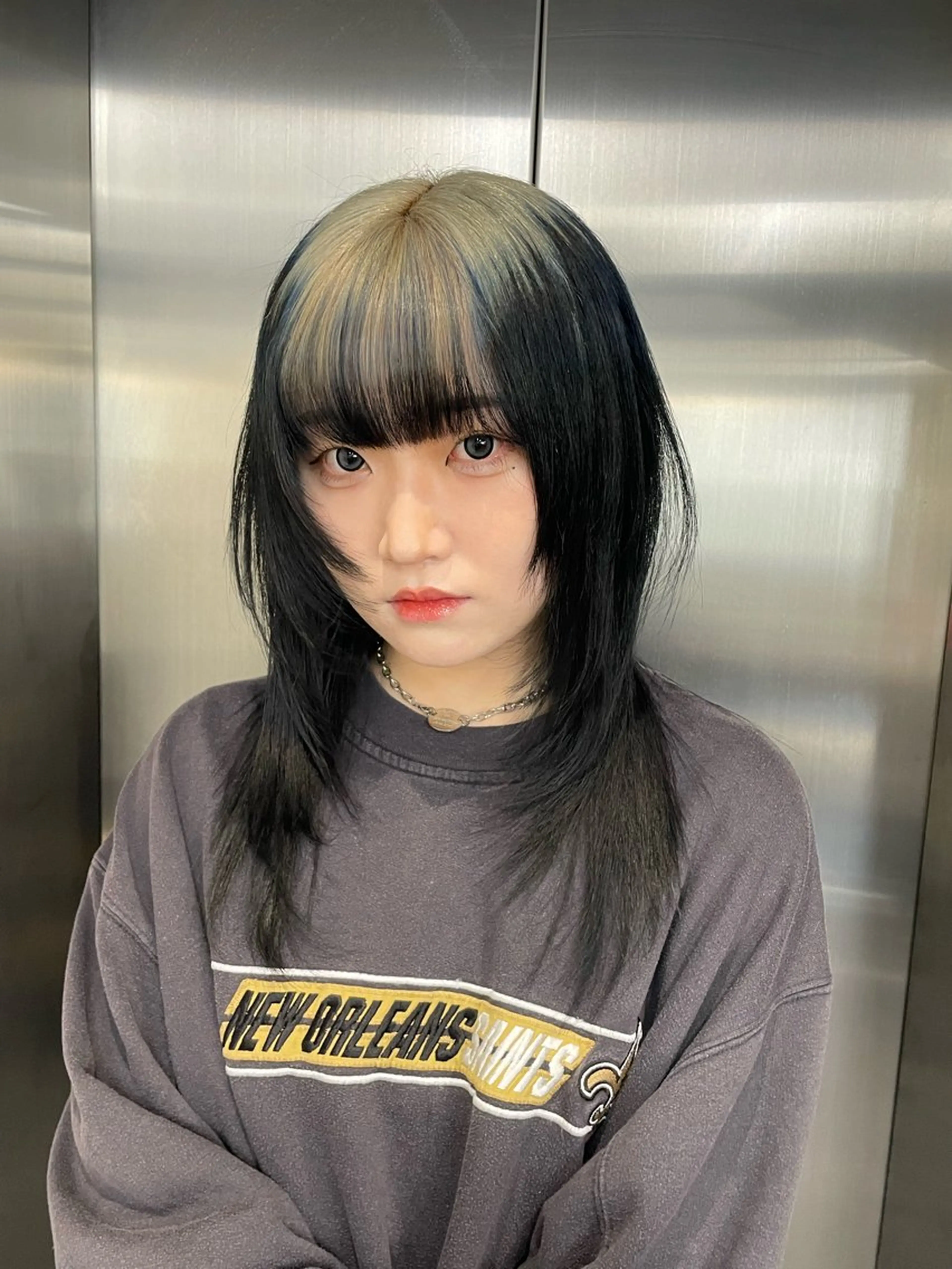 カラー ブリーチ ヘアカラー Null所属・残留しないハイトーン 🎀マホのヘアスタイル
