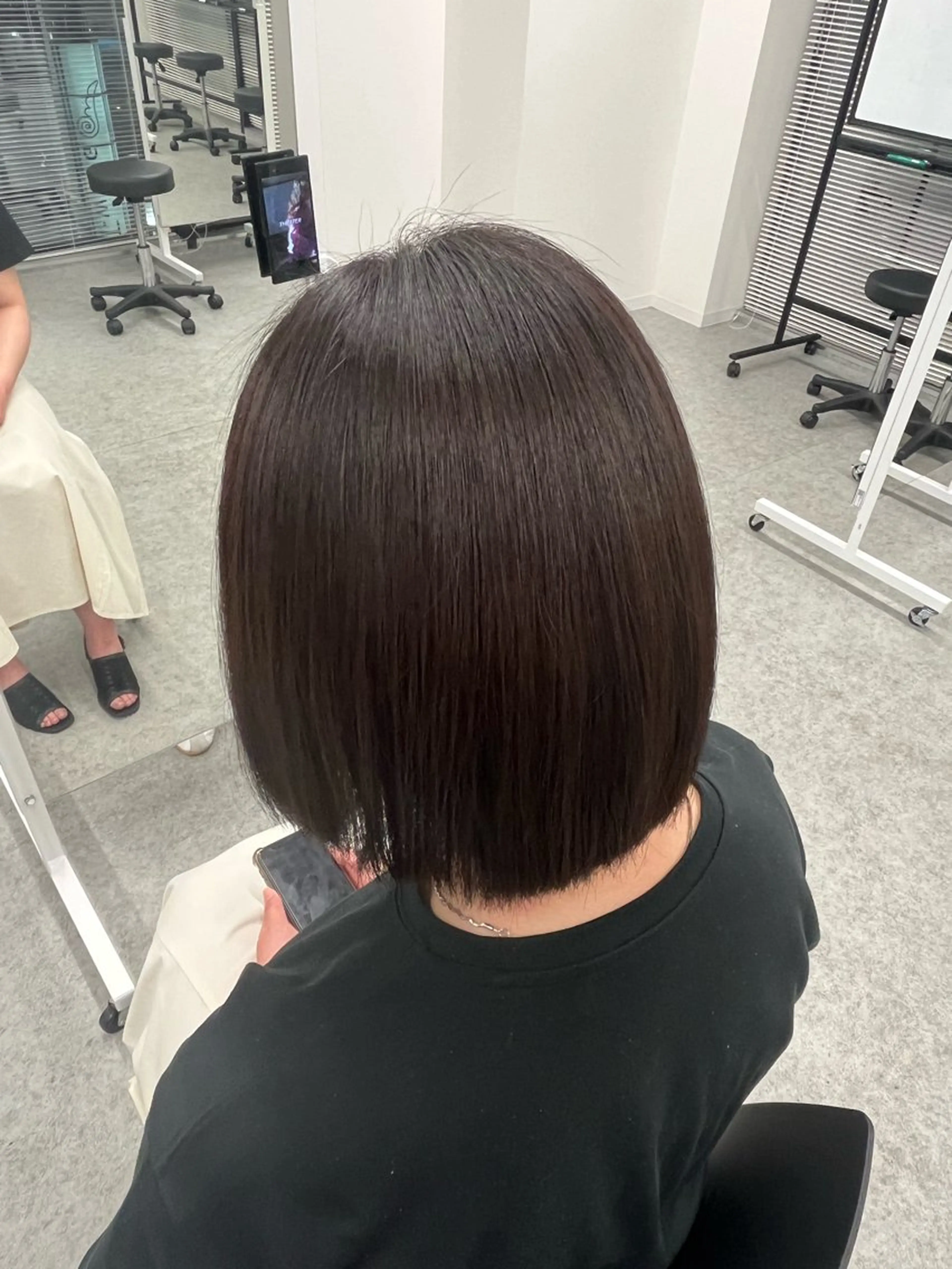 ショート カラー kazuki /韓国 juicyな暖色🍑のヘアスタイル