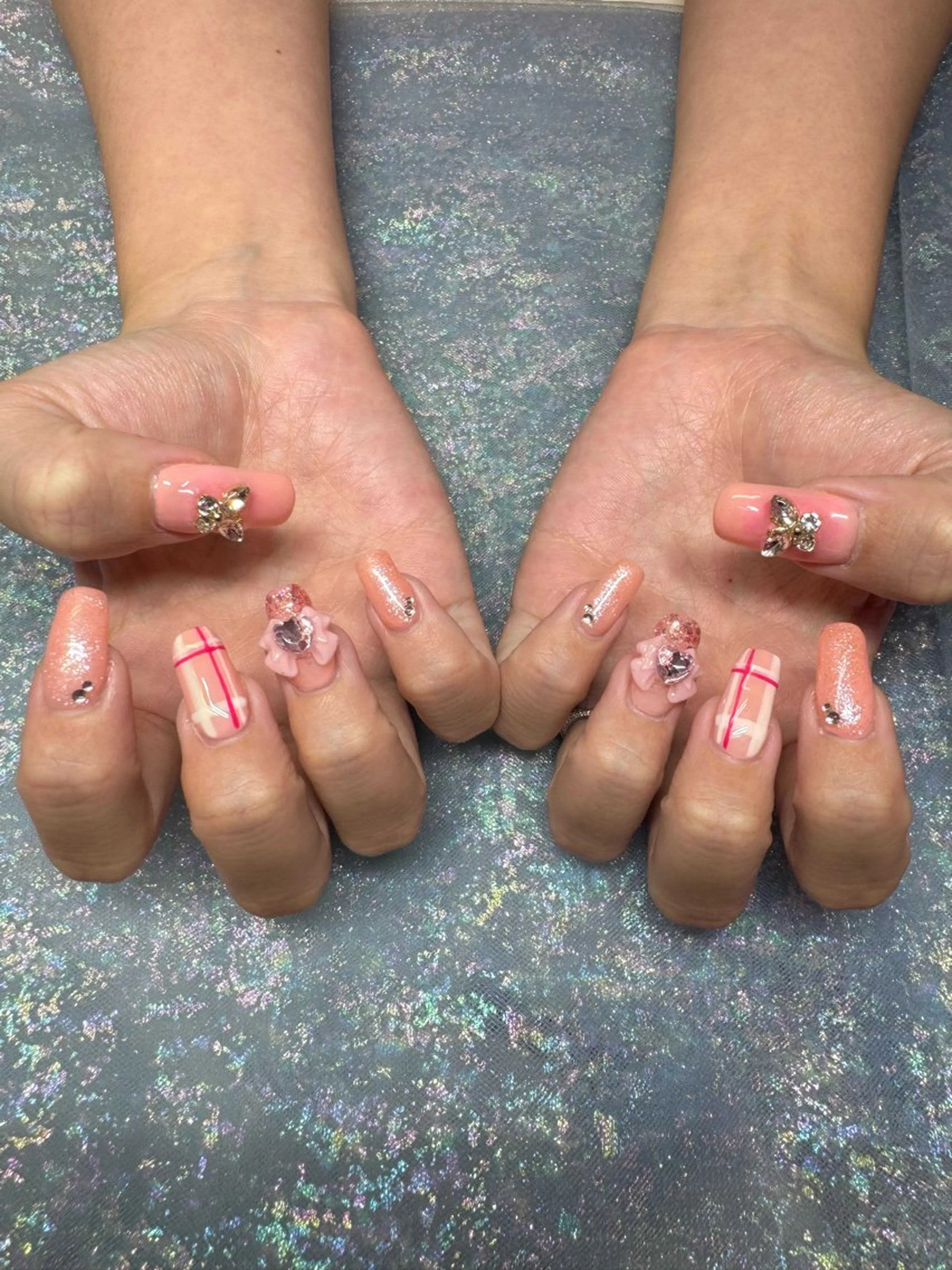 ネイル ピンク nail spaß所属・WAKALU .のネイルデザイン
