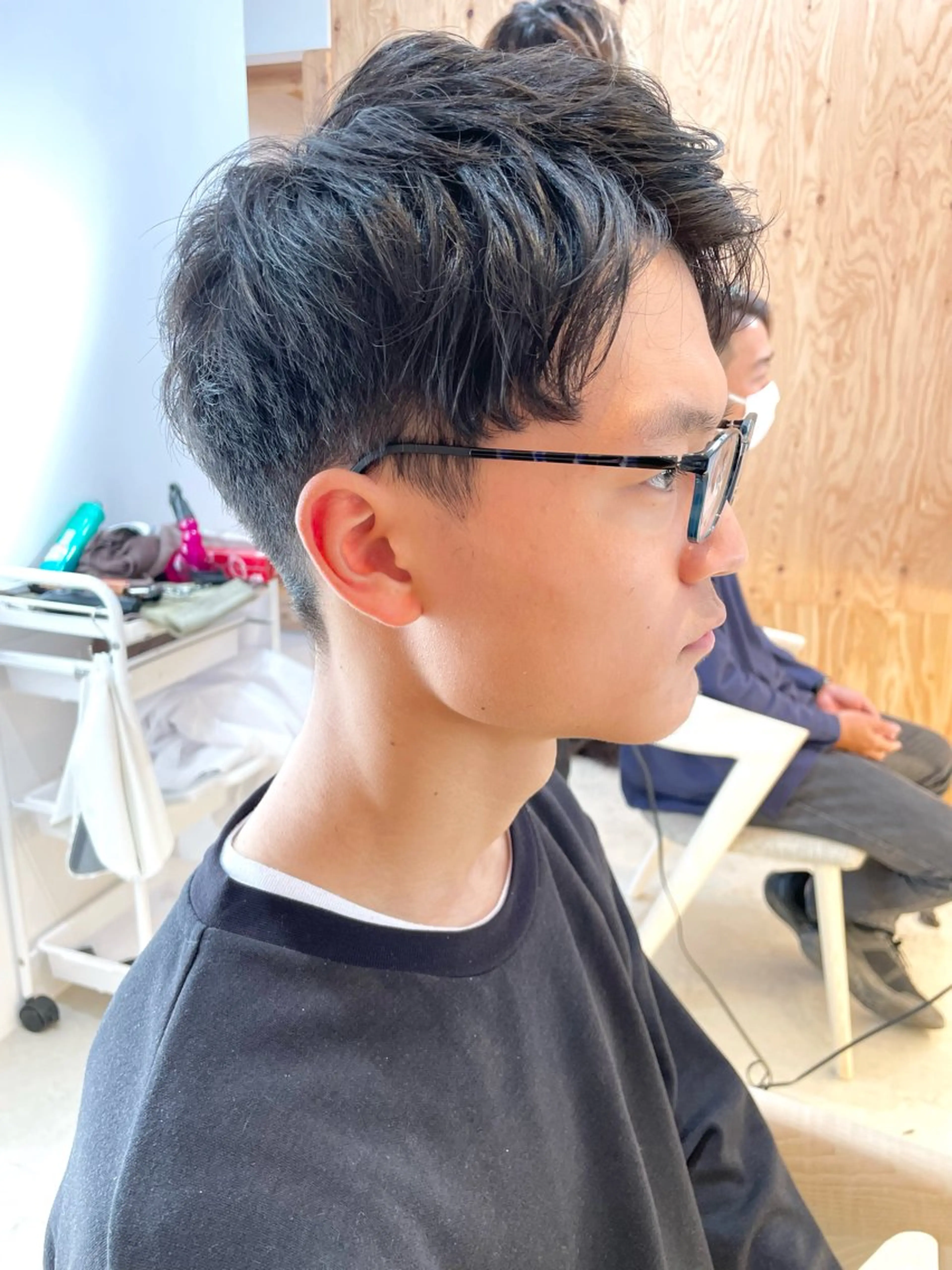 メンズ 学生（メンズ向け） 刈り上げ カット un【アン】所属・【un】 MANAのヘアスタイル