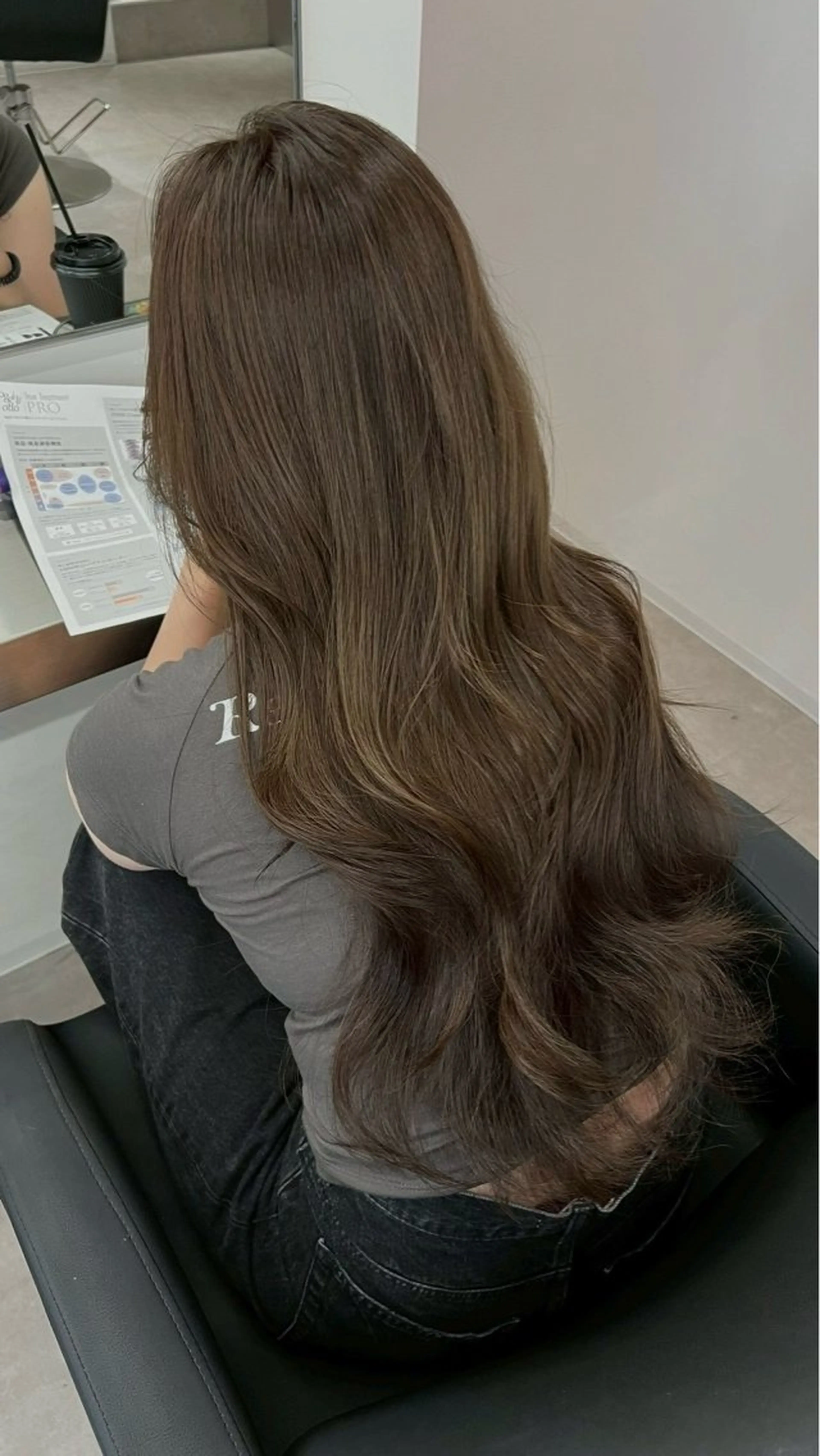 ロング ヘアカラー トリートメント 似合わせカラー /エクステKarinのヘアスタイル