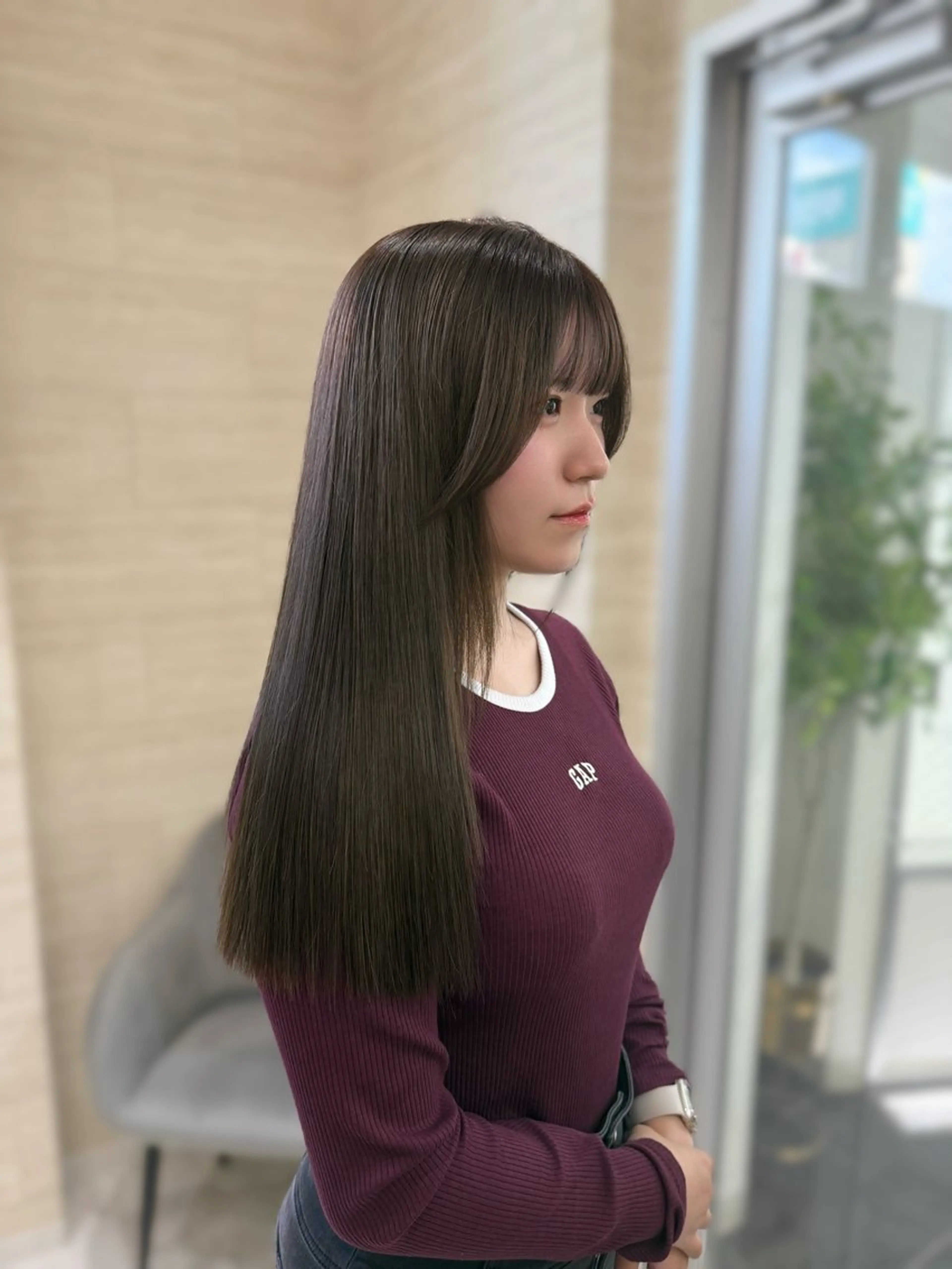 ロング 髪質改善 カット ヘアカラー トリートメント Zina 熊本店 ワンホン/Juranのヘアスタイル