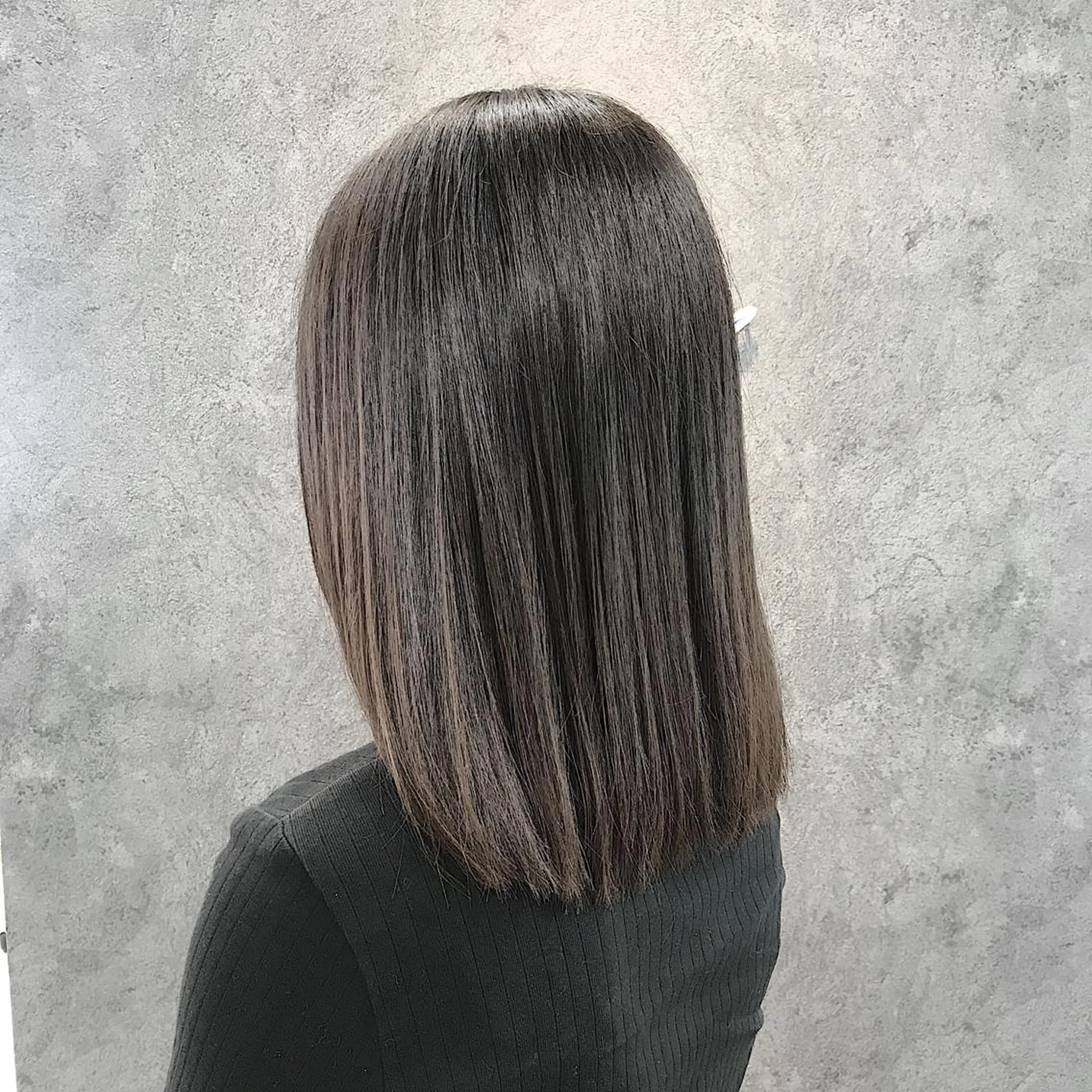 ミディアム 髪質改善 トリートメント トリートメント 所渉/韓国レイヤー /ウルフカットのヘアスタイル