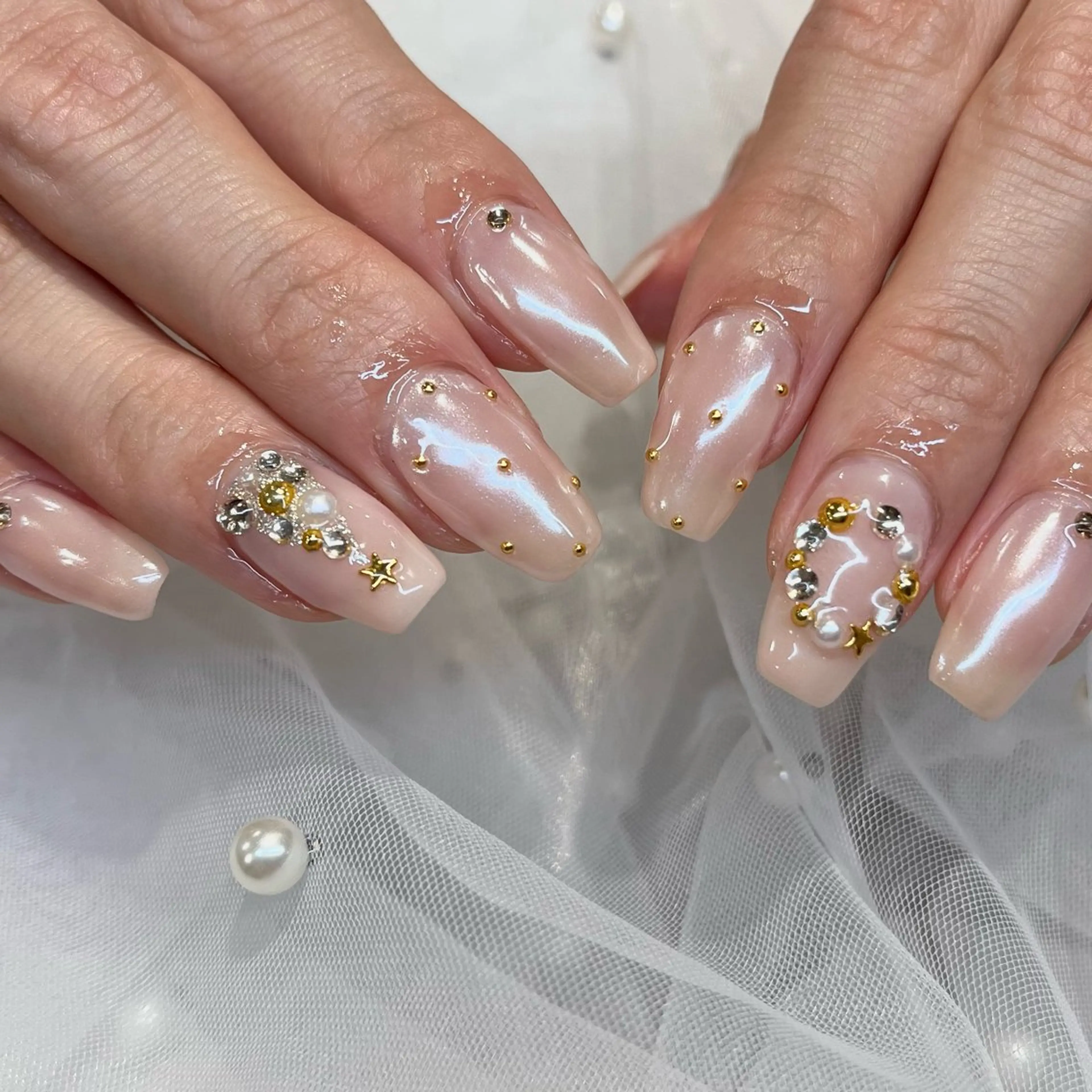 ネイル ハンドネイル 内田 里穂のネイルデザイン