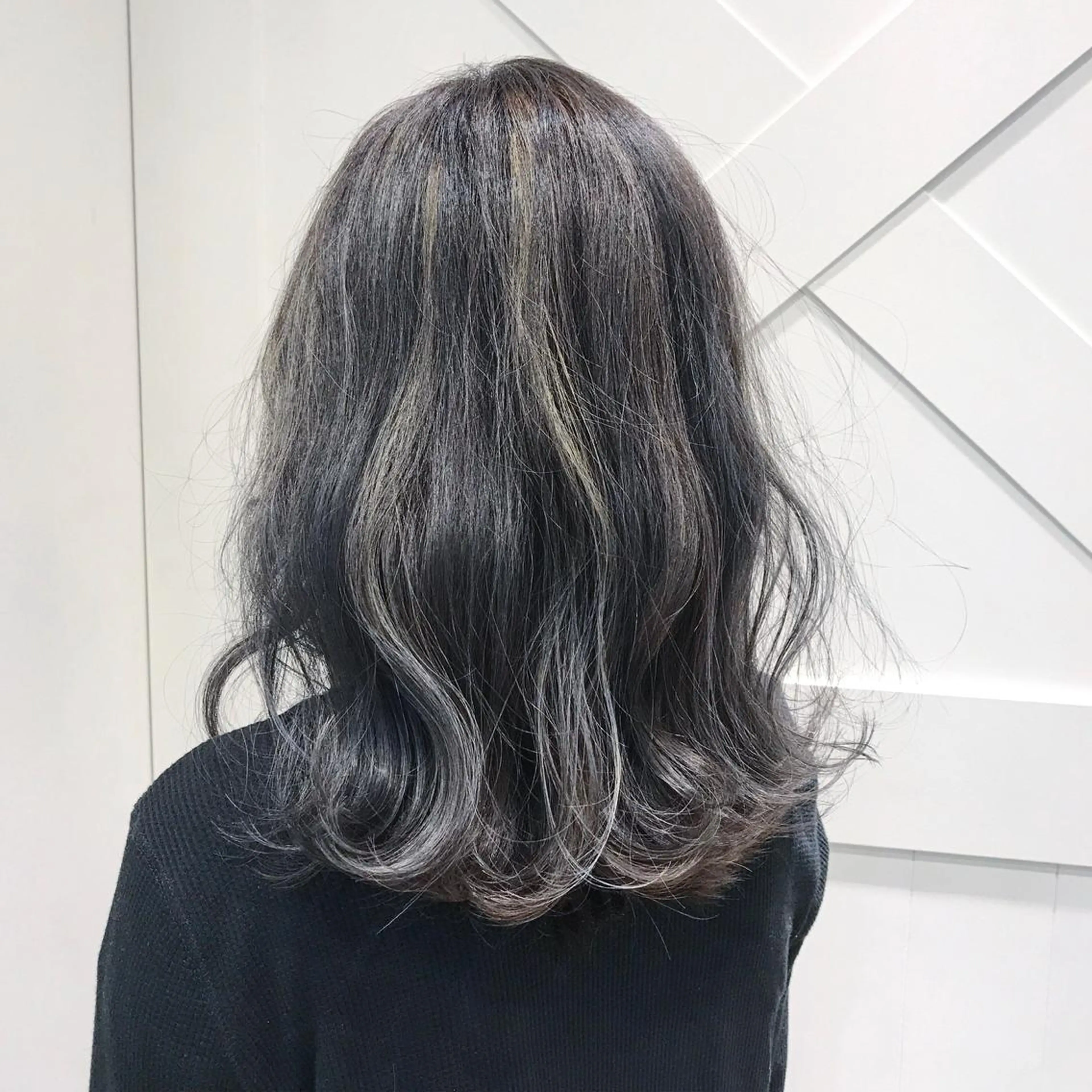 ミディアム カラー IwAsh二俣川所属・IwAsh✄﻿ アオイのヘアスタイル