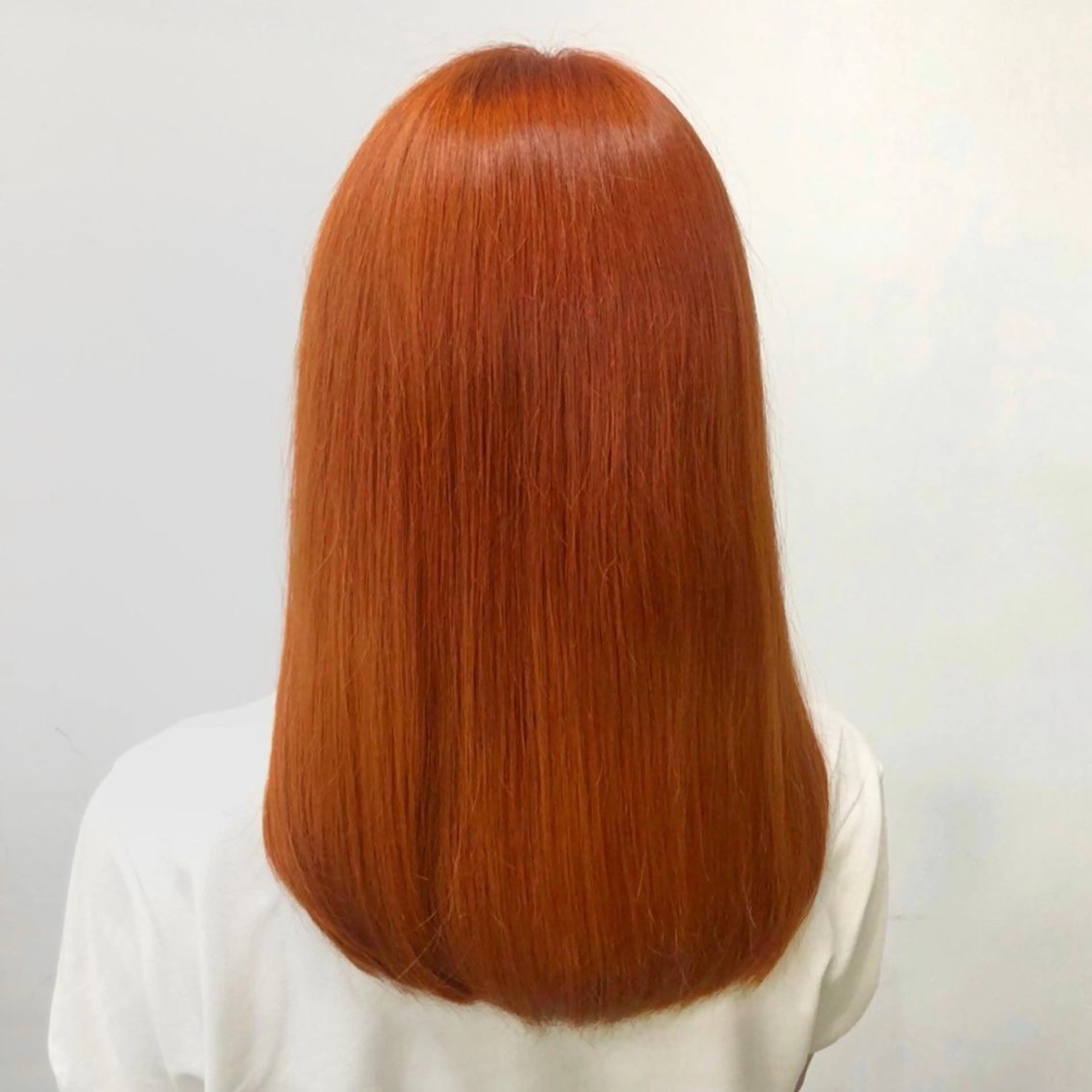 ロング ヘアカラー ヘアセット ワインレッド 🍒KAHOのヘアスタイル