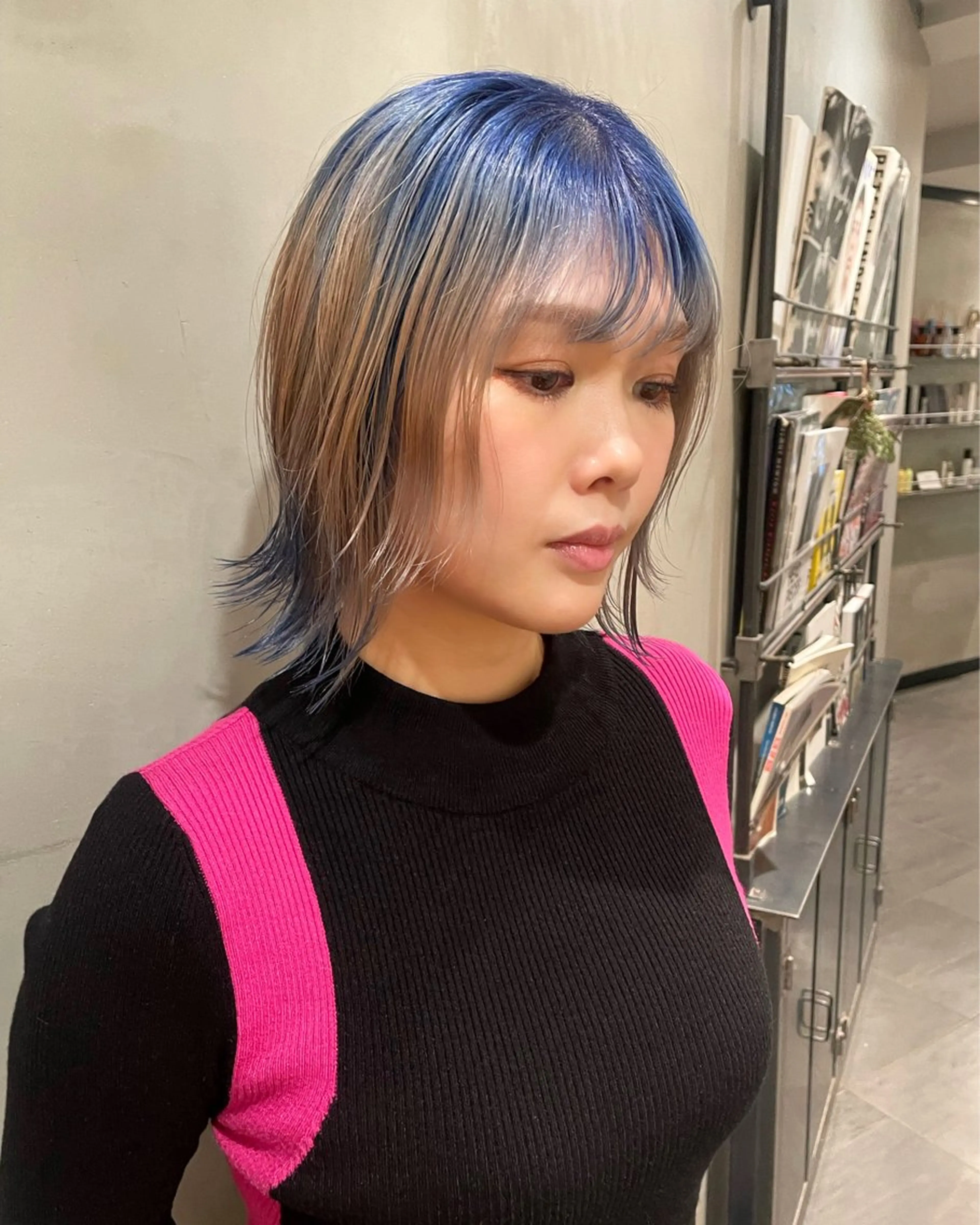 ショート カラー ヘアカラー トリートメント 優 作のヘアスタイル
