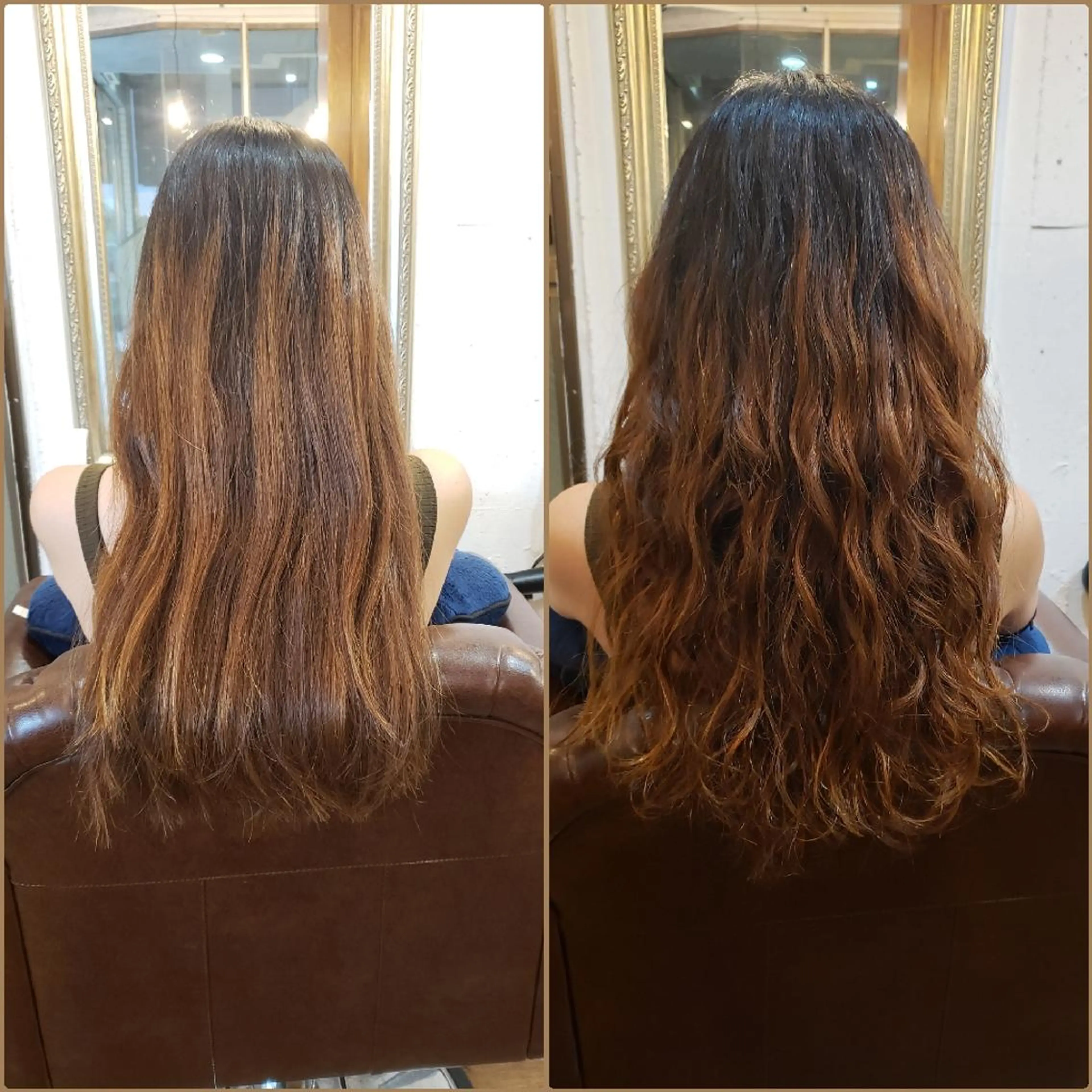 ロング パーマ AngeBay.NaHa所属・饒平名 知也のヘアスタイル