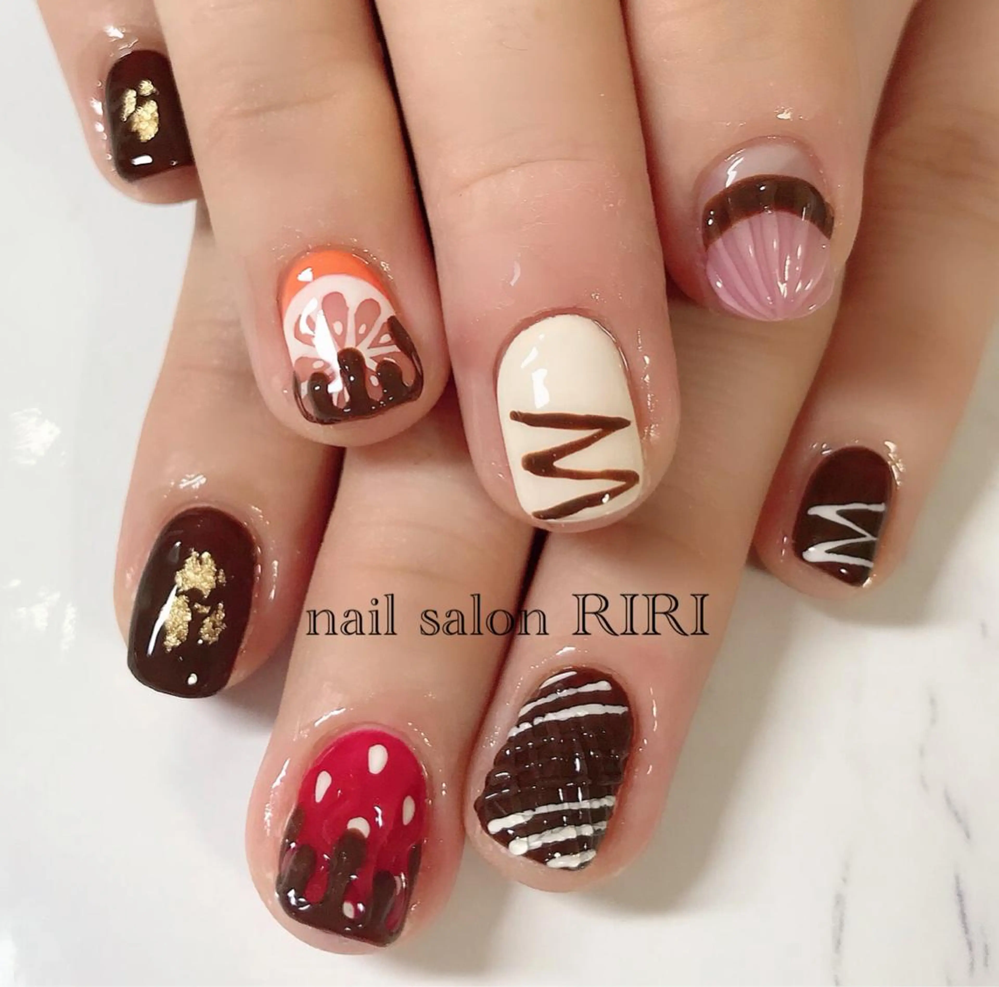 ネイル バレンタイン private  nail  salon RIRI所属・RIRI リリのネイルデザイン