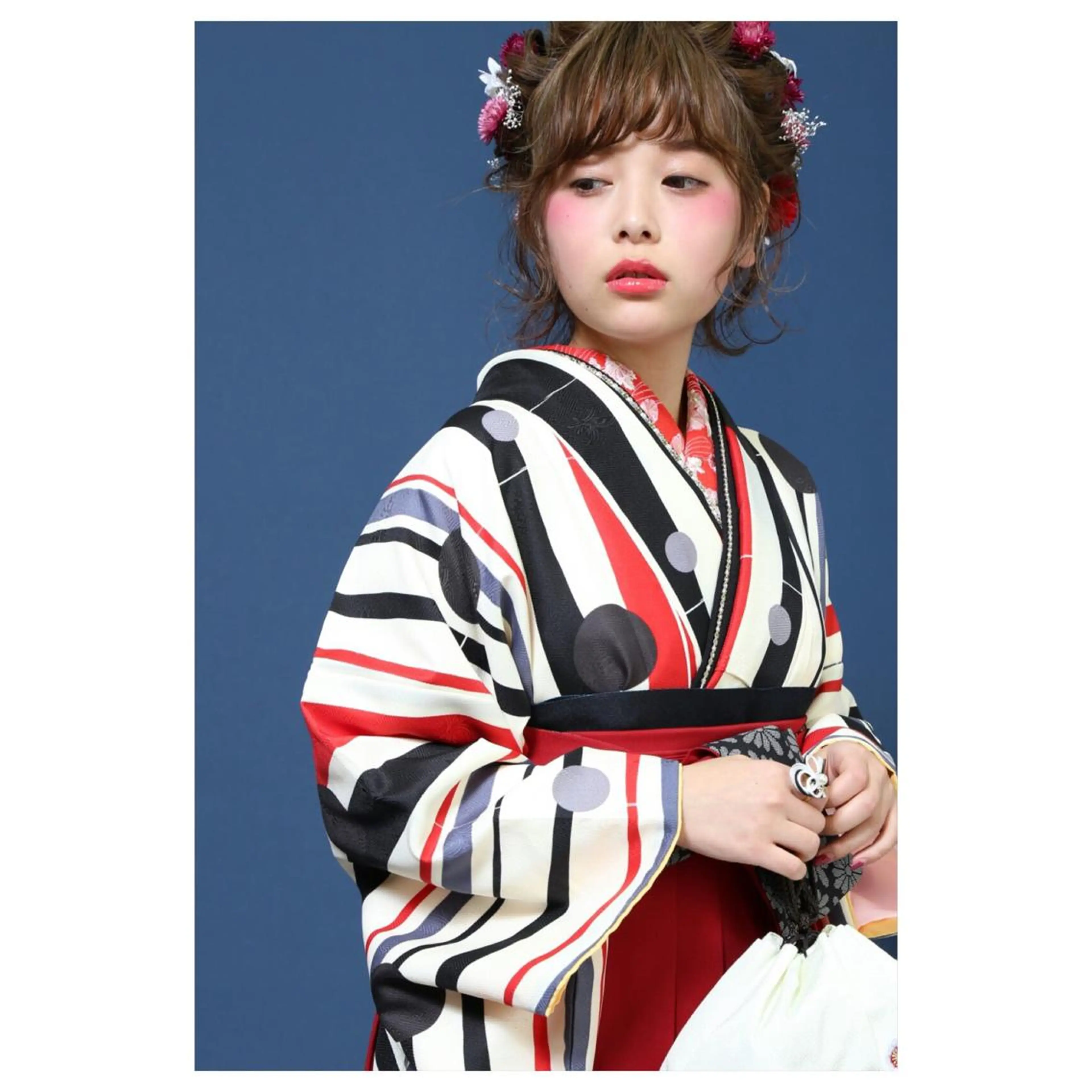 ヘアアレンジ 卒業式のヘアスタイル 佐藤 奈佳子 サトウ ナカコのヘアスタイル