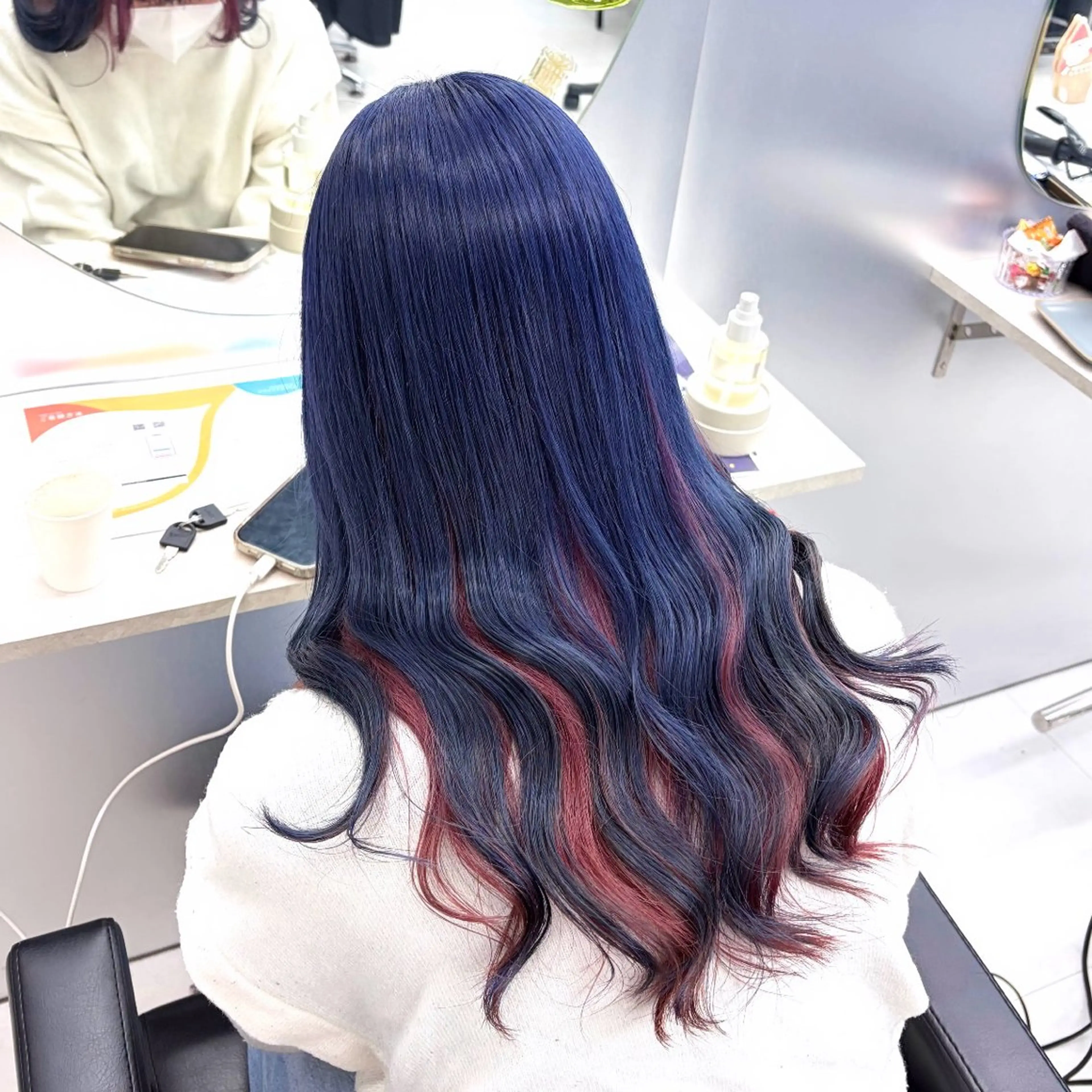 ロング カラー ヘアカラー トリートメント ブリーチ/艶カラー/ メンズ♱ʜᴀʀᴜᴋᴀのヘアスタイル