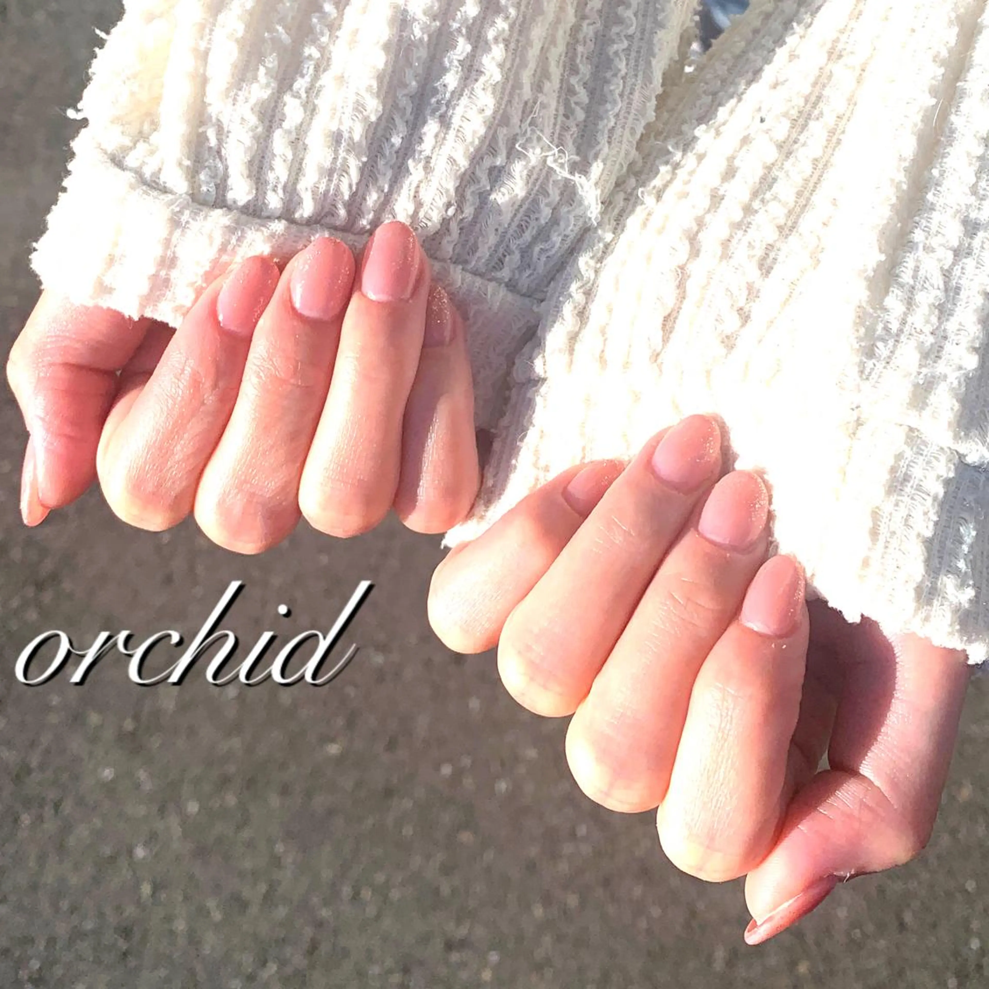 ネイル グラデーション ラメ(グリッター) スカルプネイル ハンドネイル orchid ♡オーキッドのネイルデザイン