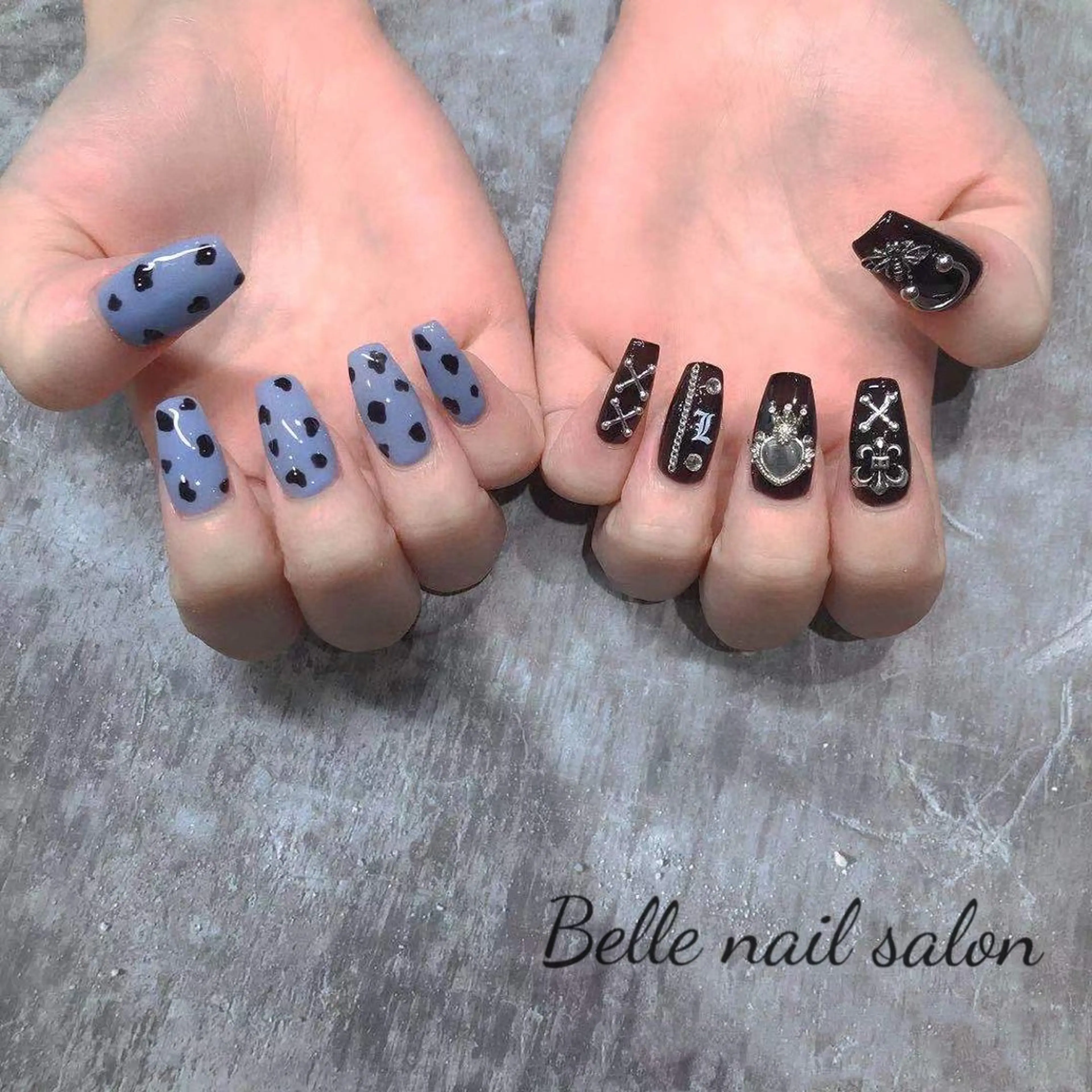 ネイル オーロラネイル フットネイル 韓国ネイル ラメ(グリッター) ラメグラデーション Belle nail salon 新小岩のネイルデザイン