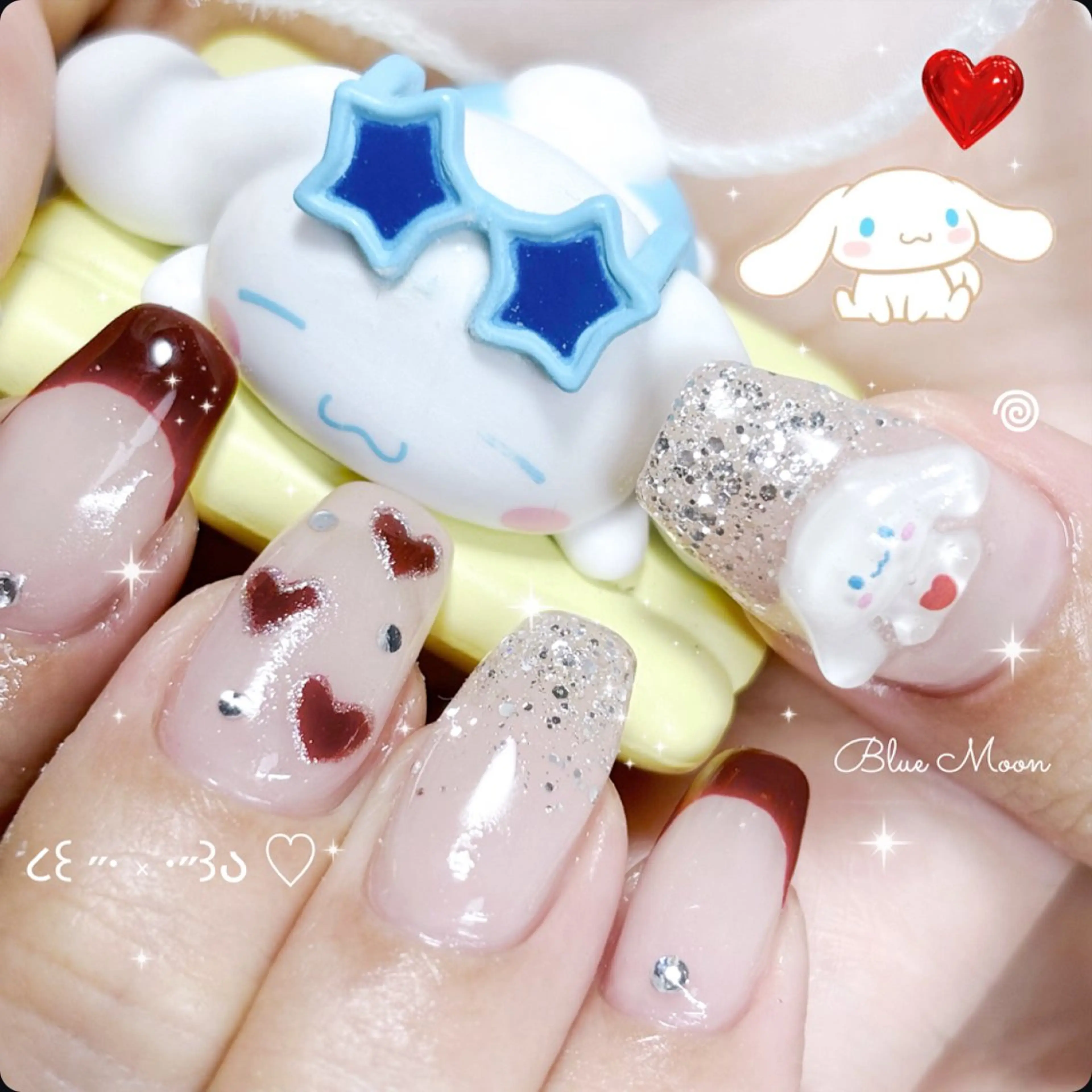 ネイル ハンドネイル フットネイル ハンドケア nail salon Blue Moonのネイルデザイン