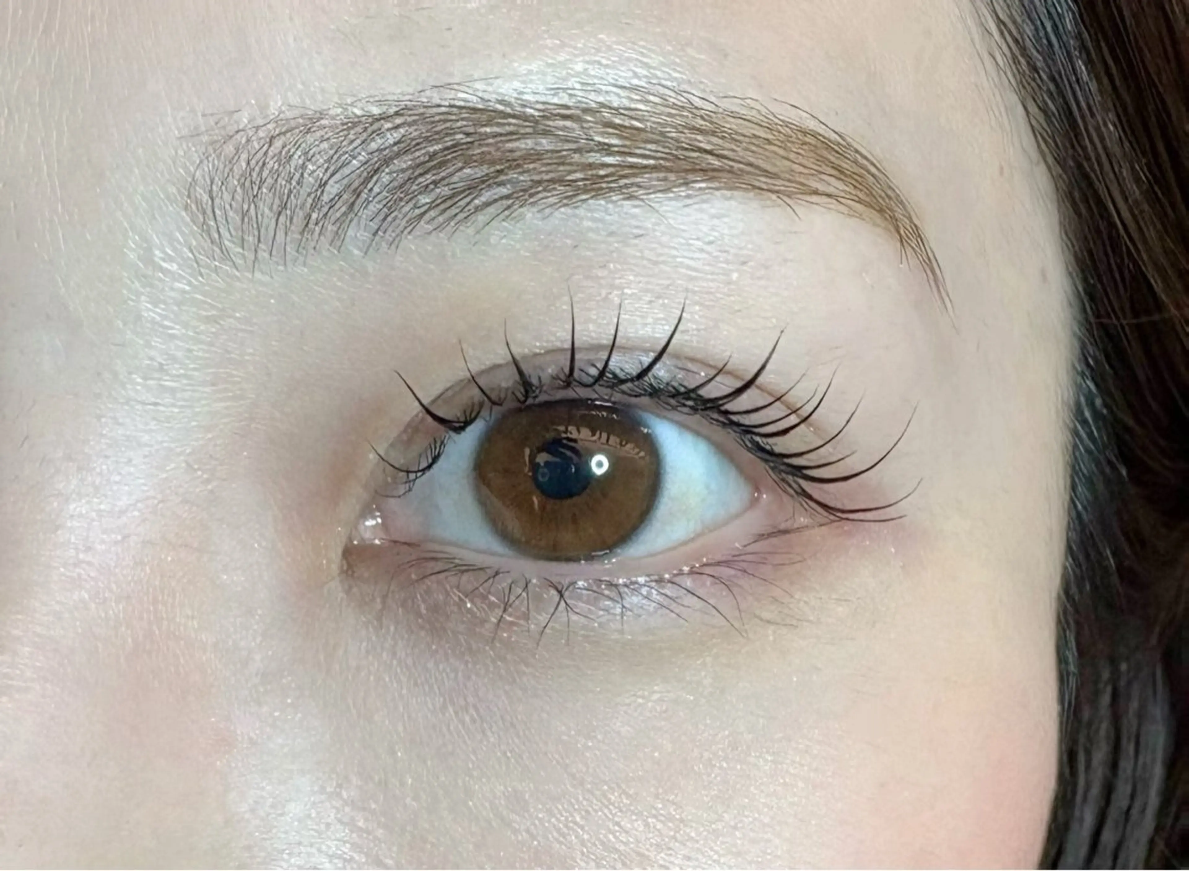 マツエク・マツパ まつげパーマ マツパ 安藤 まりのヘアスタイル