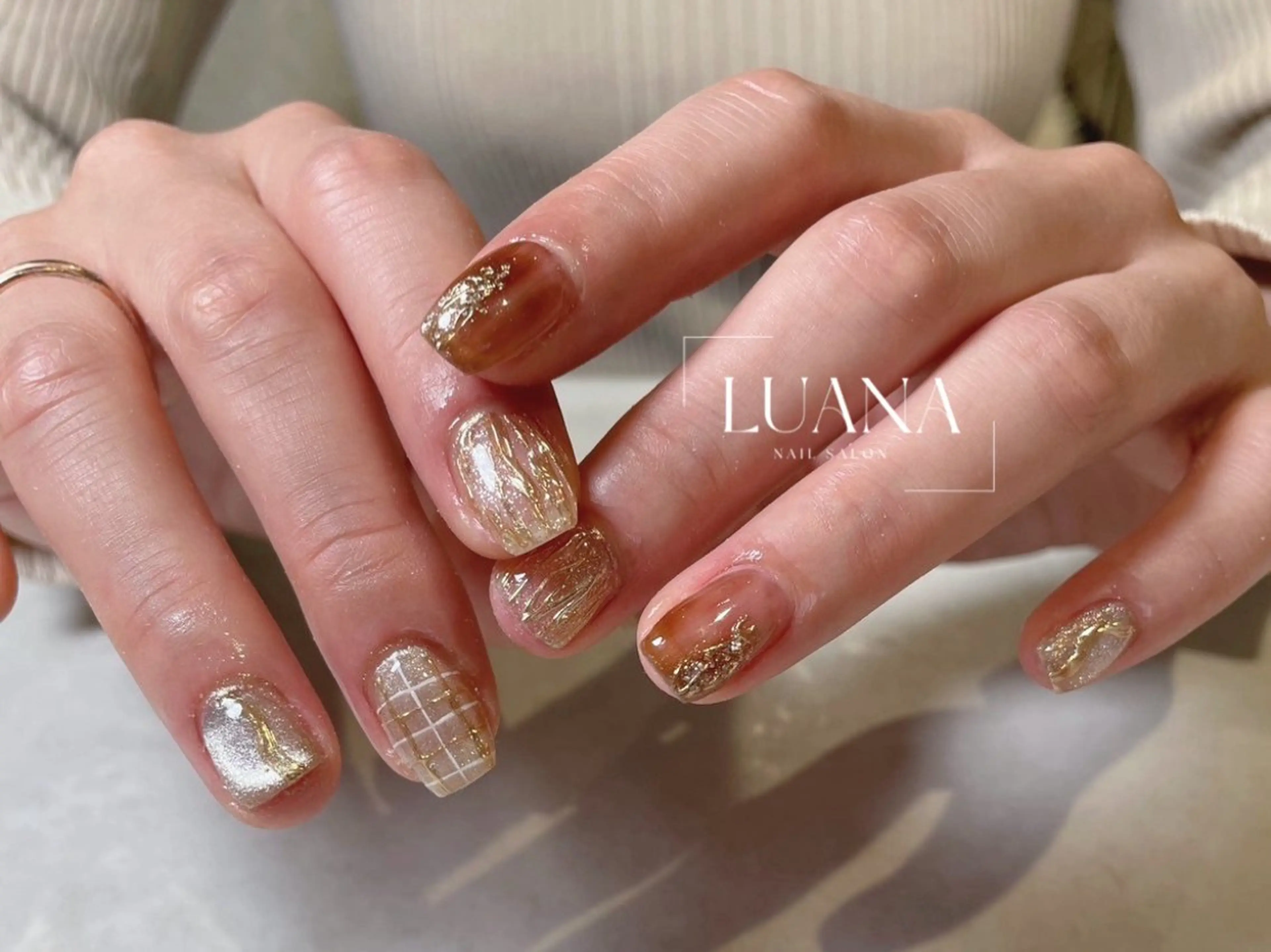ネイル ハンドネイル Nail Salon Luanaのネイルデザイン