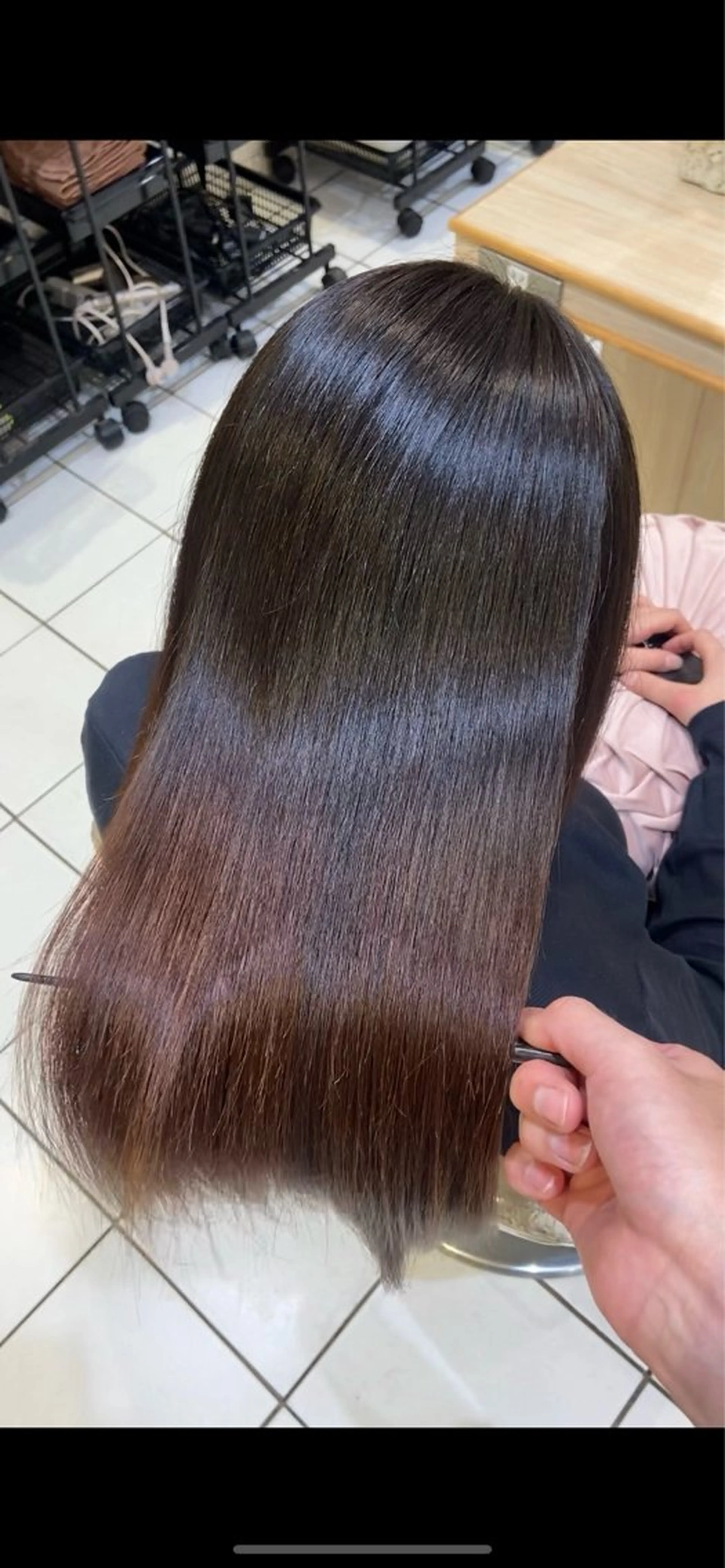 ロング パーマ ストレートパーマ ✨美髪の錬金術師🧙 縮毛矯正/嶽 涼太のヘアスタイル