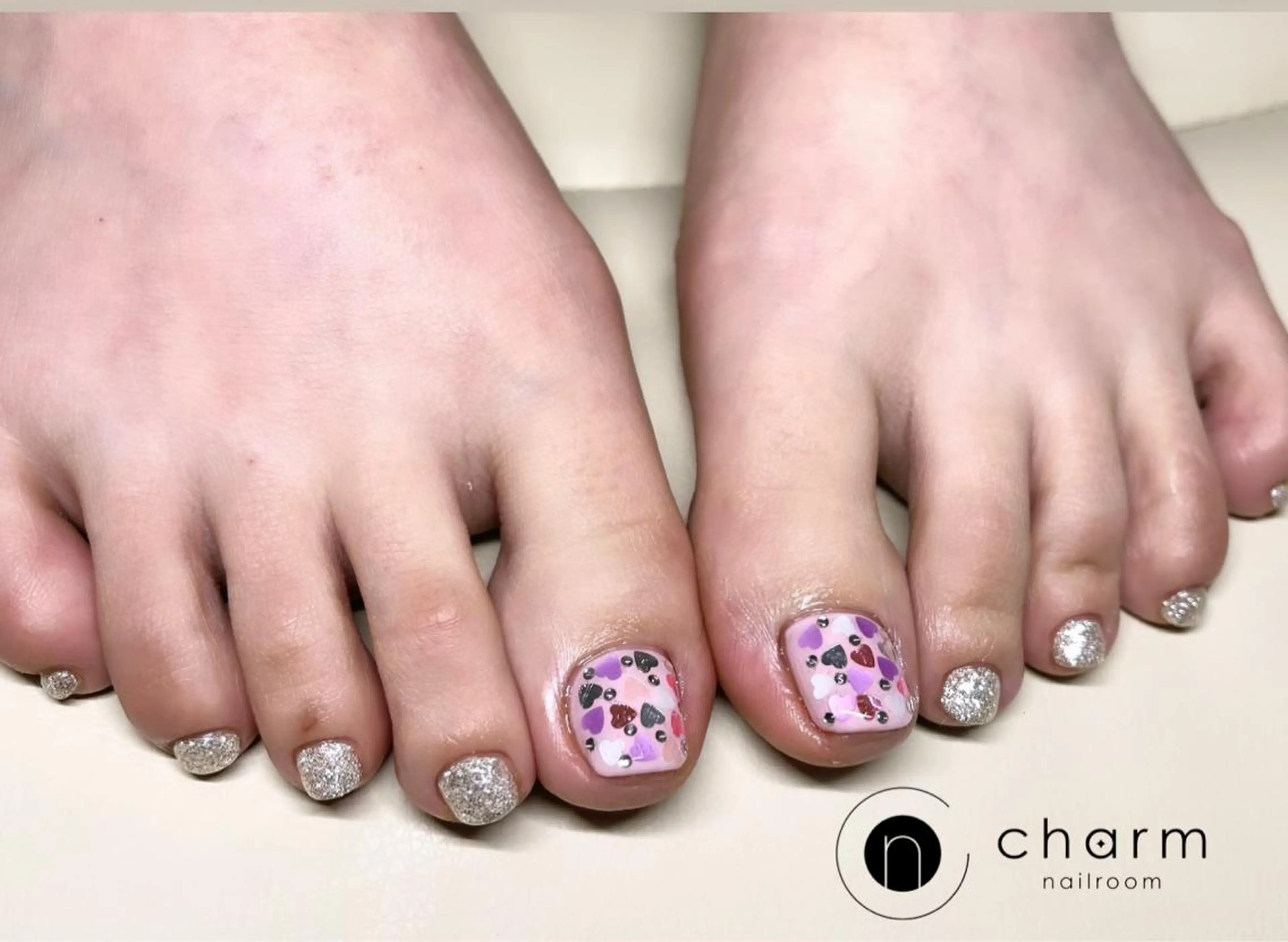 ネイル フットネイル nailroom  charm所属・ネイルルーム チャームのネイルデザイン
