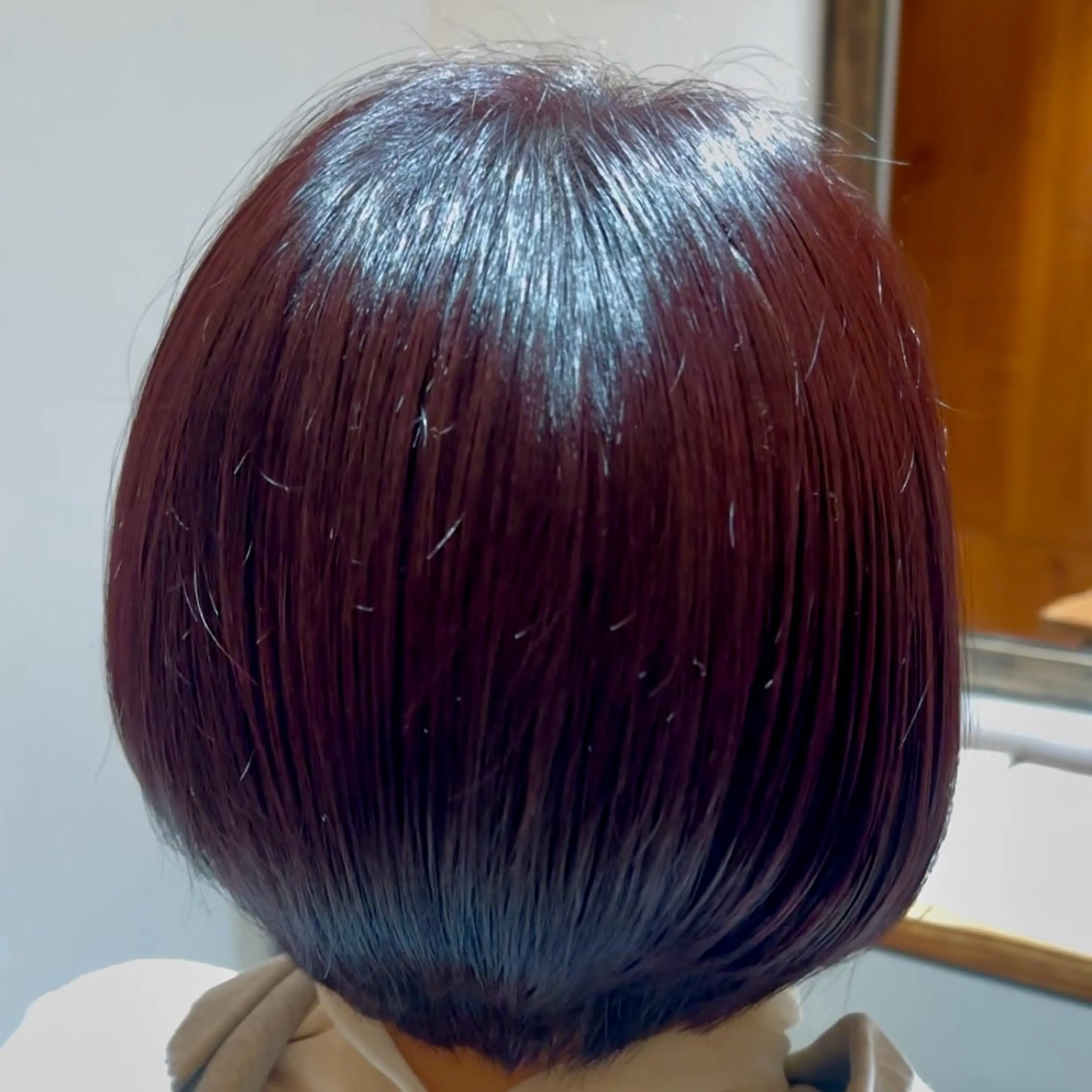 ショート 為頭 りたのヘアスタイル