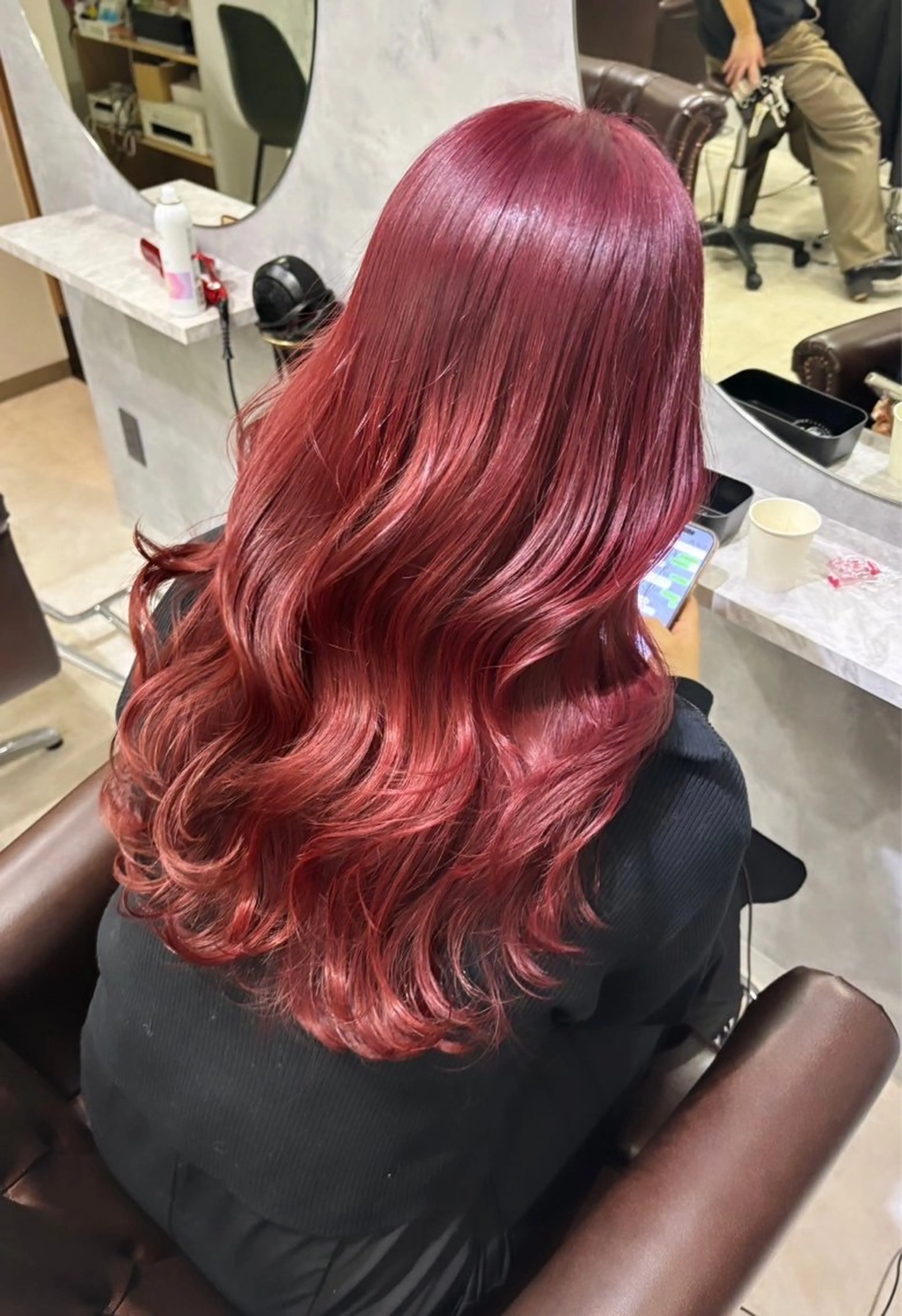 ロング ヘアカラー トリートメント 池袋/ダブルカラー GLADGE🩵のヘアスタイル