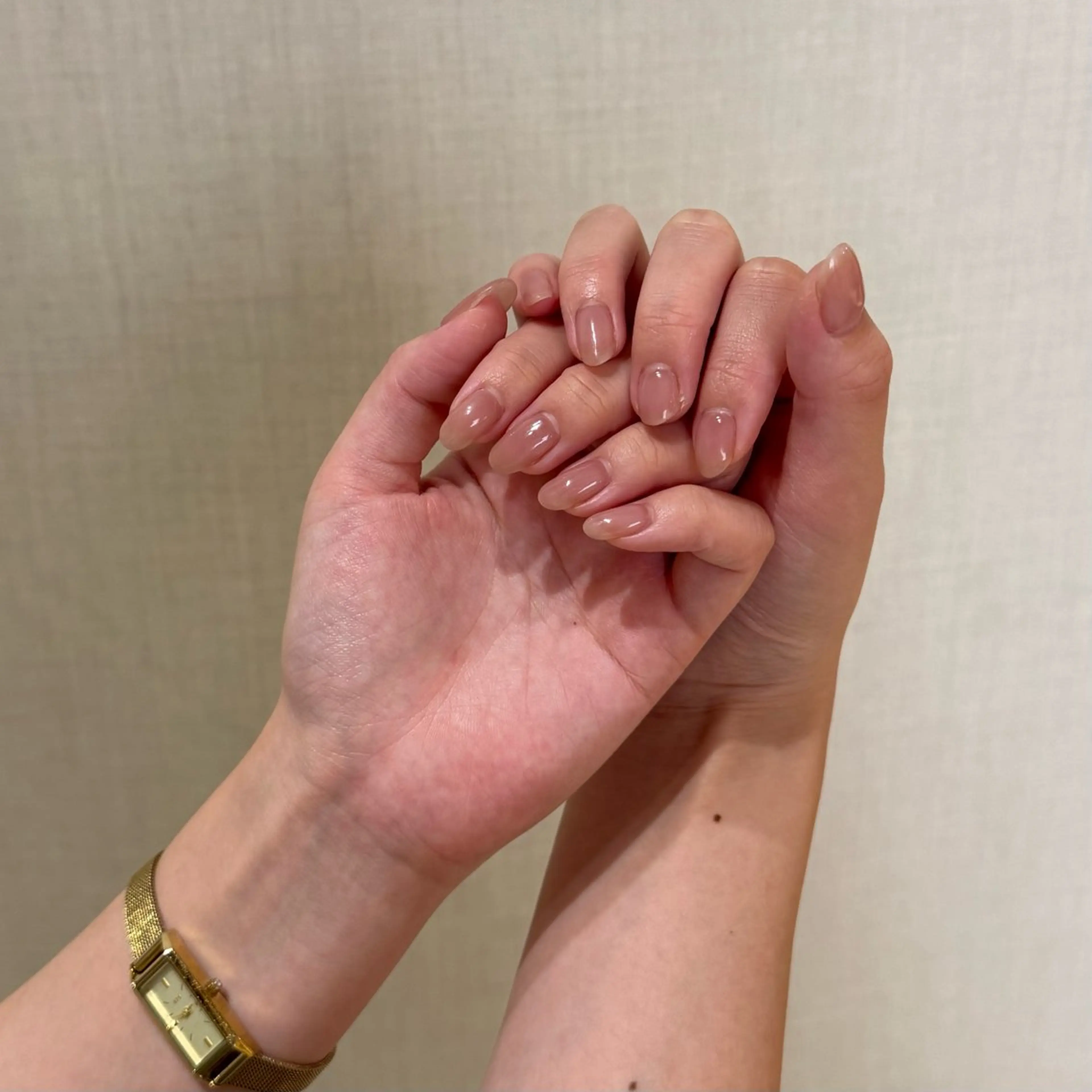 【ハンド】ウォーターケア＋ワンカラー・ラメグラ・カラグラ（オフなし）90分　練習モデル0円の写真