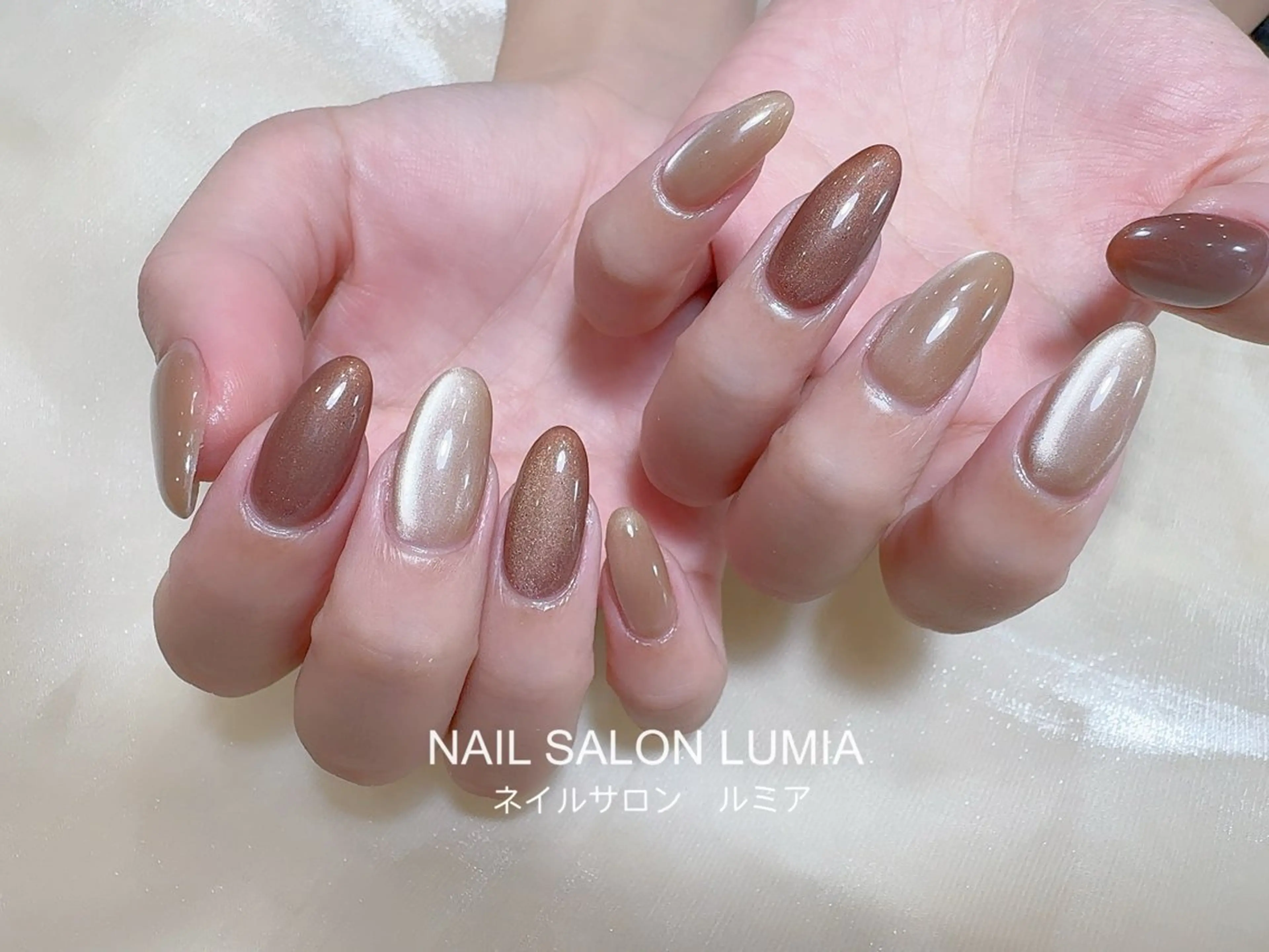 ネイル ハンドネイル ネイルサロン ルミア Lumia 店長のネイルデザイン