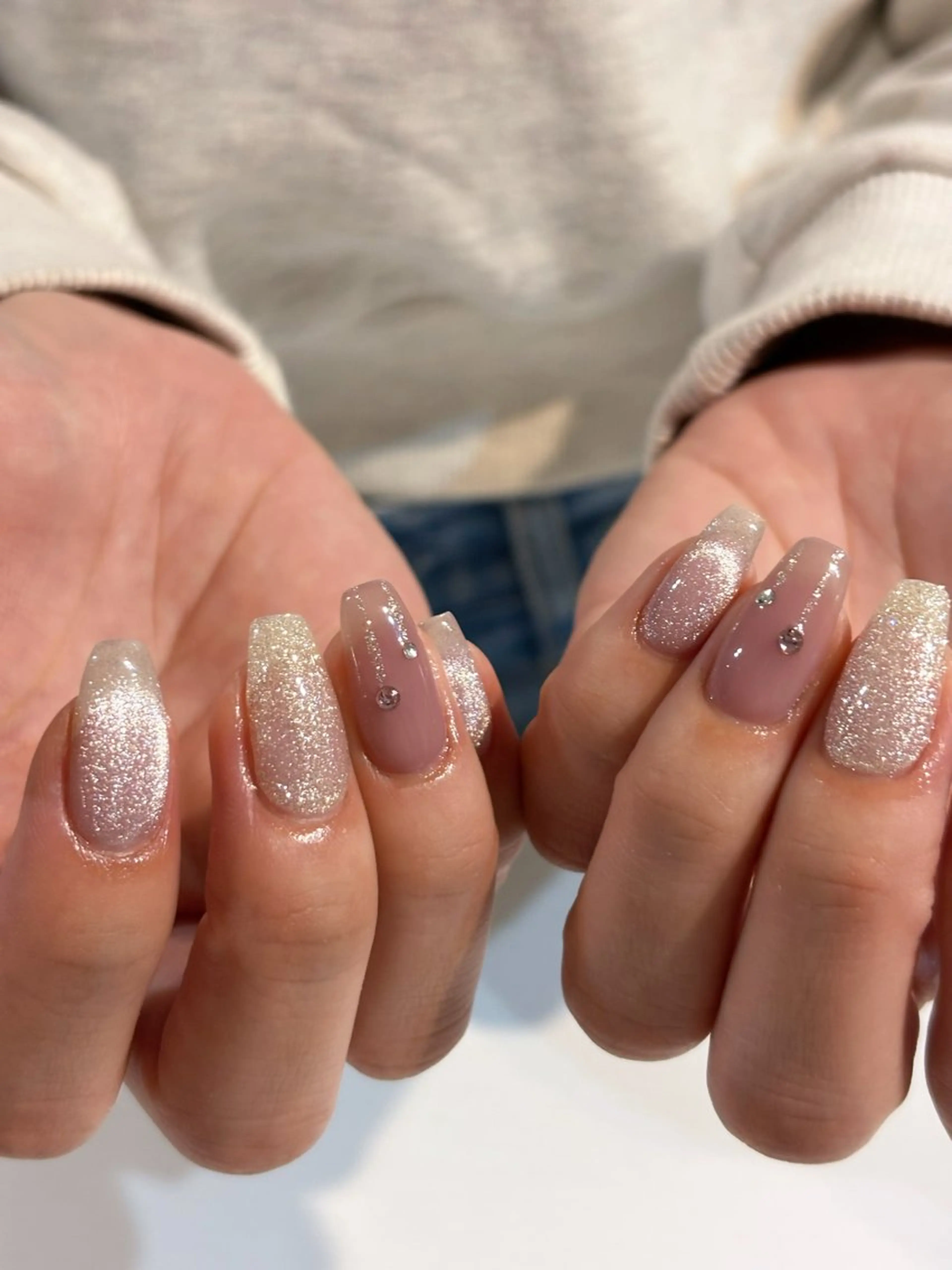 ネイル ハンドネイル アリアグレイス ネイルサロンのネイルデザイン