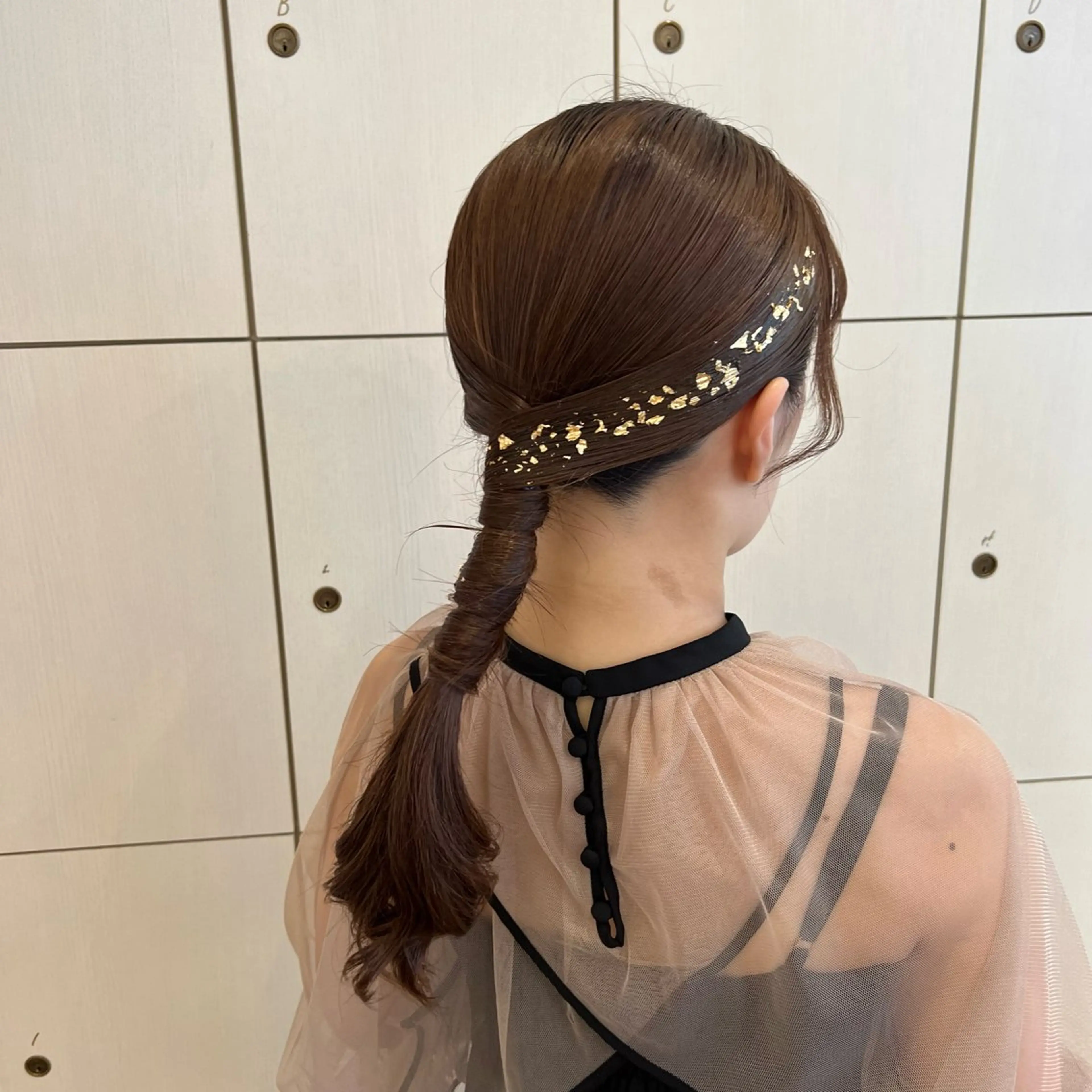 ロング ヘアセット SALOWIN川崎WEST店所属・🌷川崎/アレンジ/ 暖色ボブ/コトネ🌷のヘアスタイル