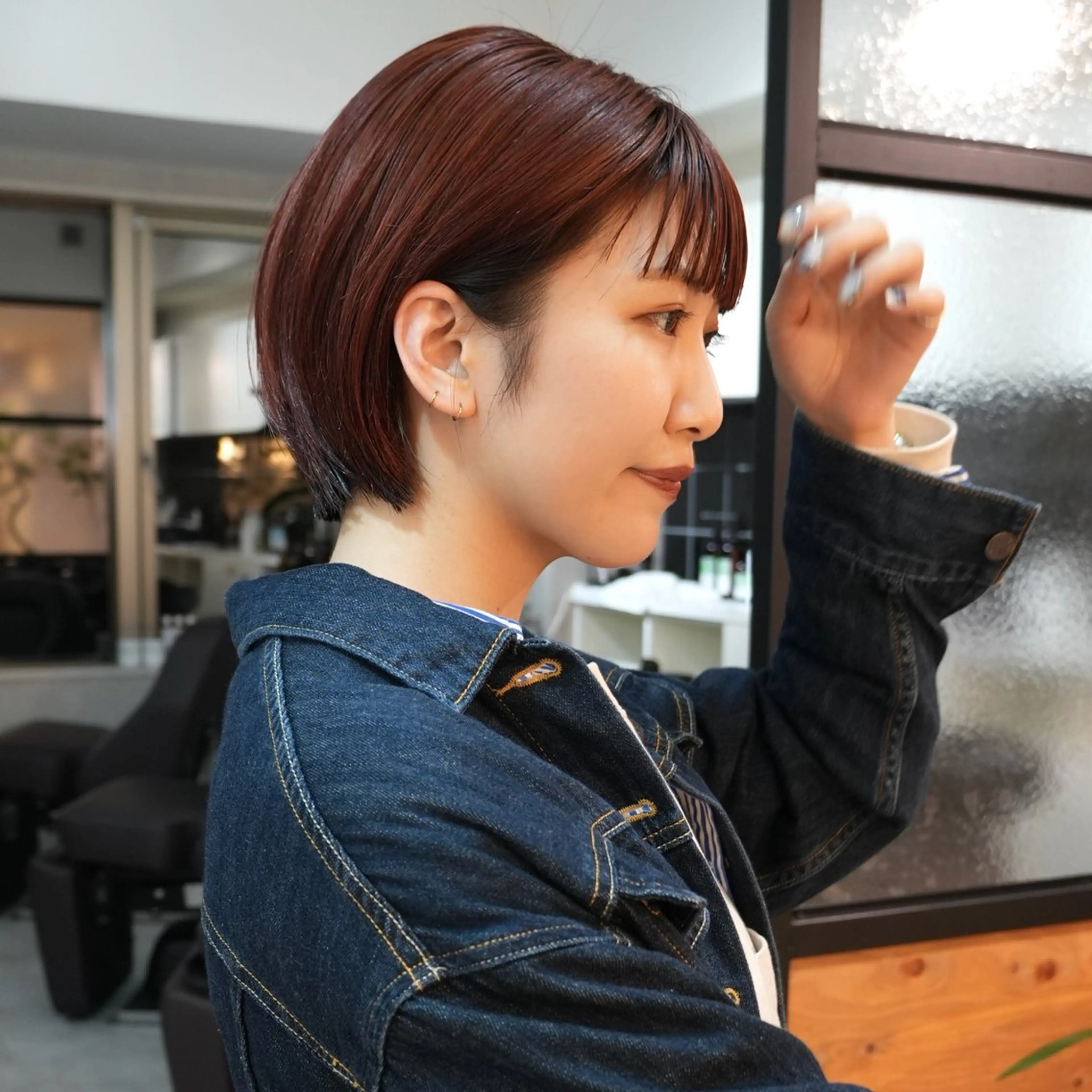 ショート カラー ブリーチ カット ヘアカラー トリートメント GO TODAY SHAIRE SALON京都店所属・本日空きあります/ 四条/ユウキのヘアスタイル