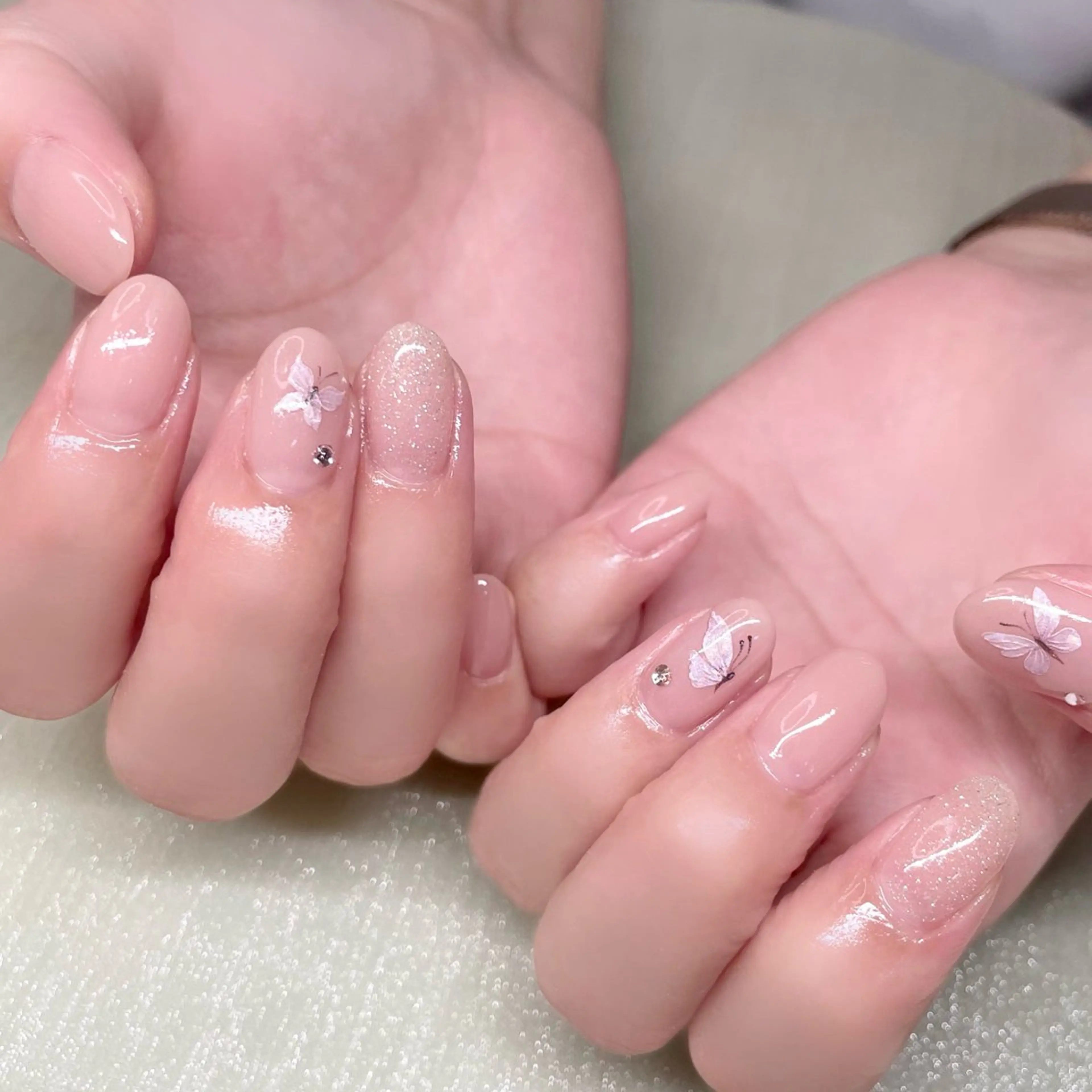 ネイル ストーンネイル ハンドネイル Nailist SUZU所属・Nailist suzuのネイルデザイン