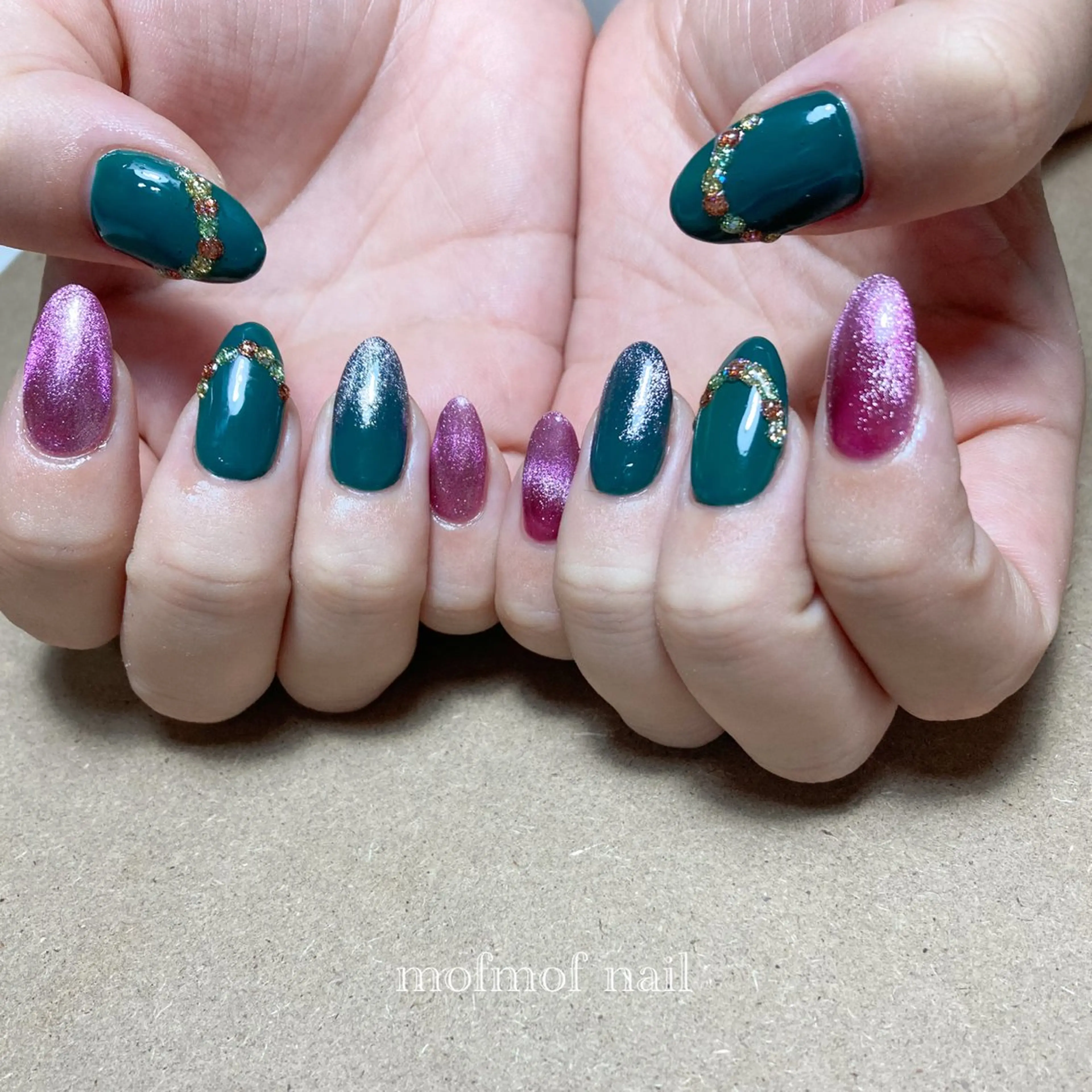 ネイル ハロウィン ハンドネイル mofmofnail 🌿shimizuのネイルデザイン