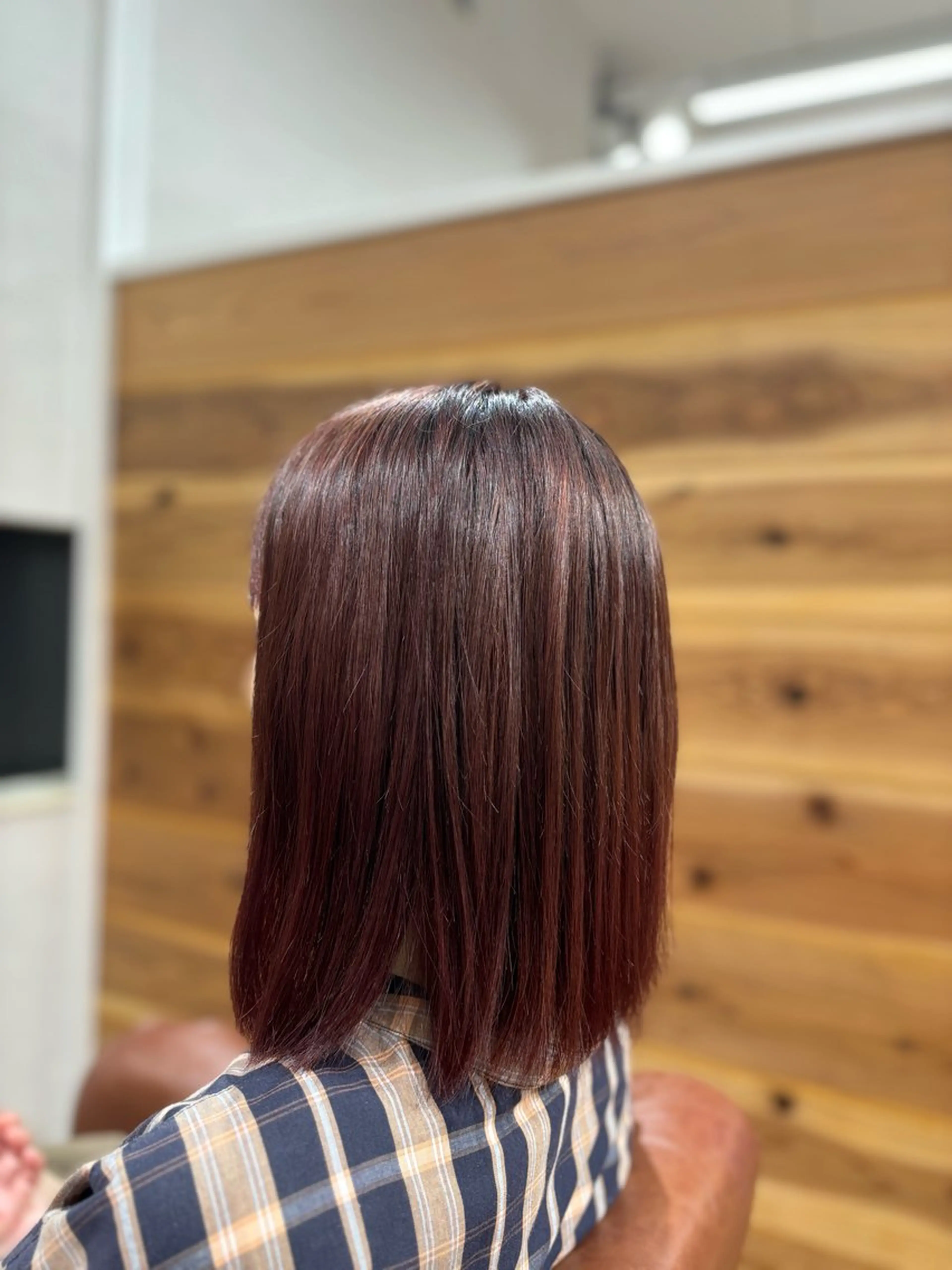 カラー ピンクカラー LEEK ［リーク］ 石原愛里のヘアスタイル
