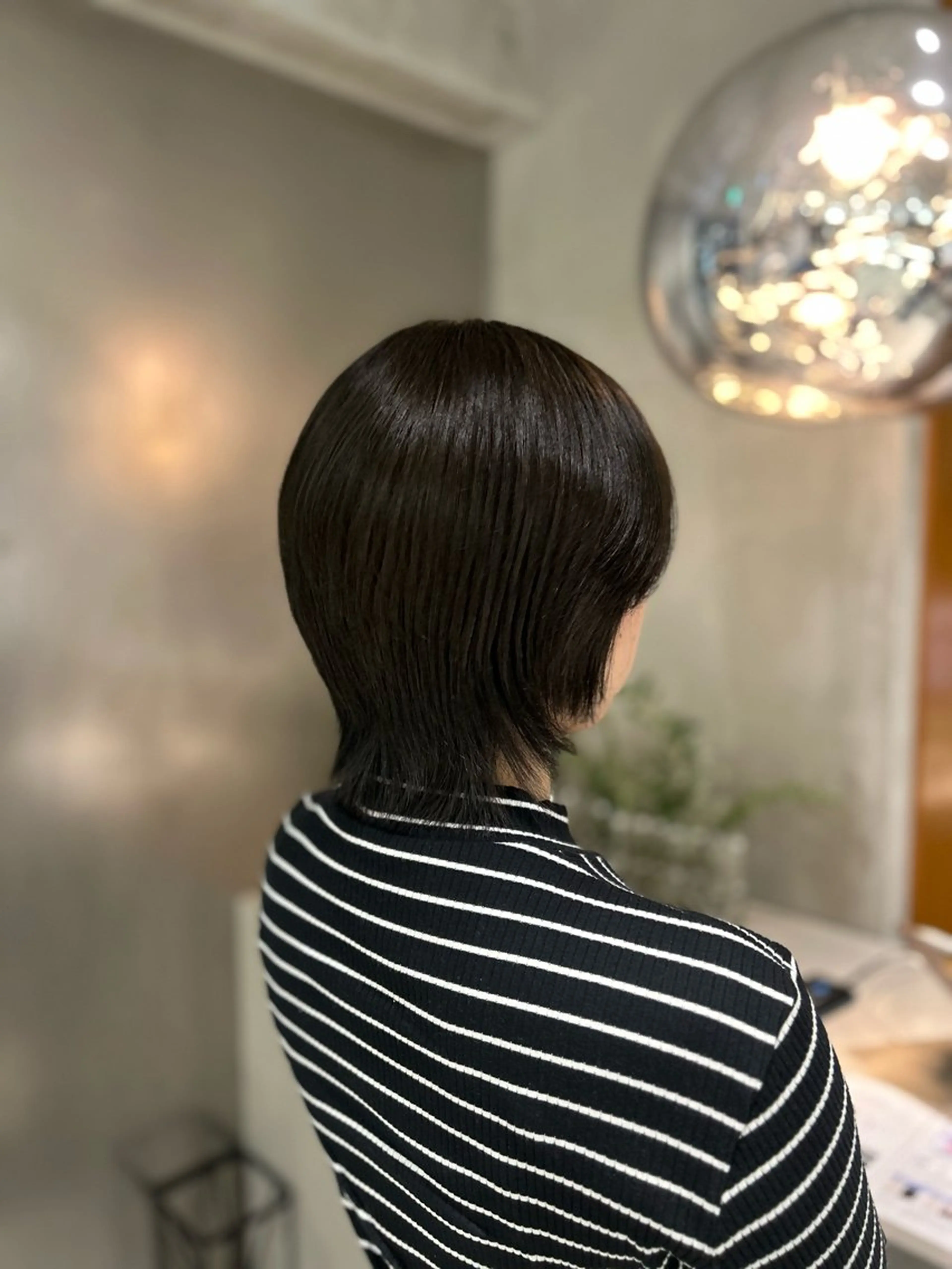 ショート カラー 馬場 菜乃夏のヘアスタイル