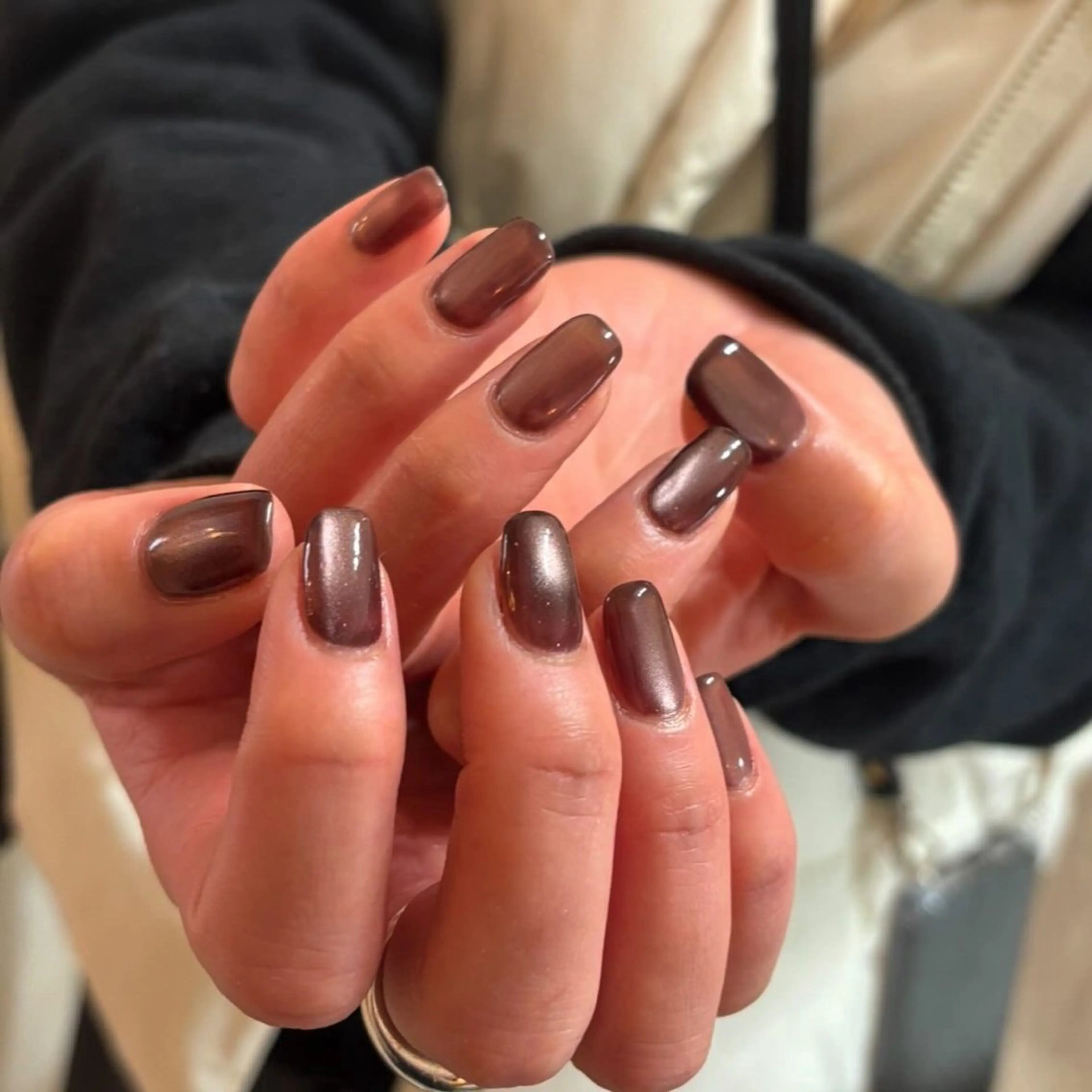 ネイル 氷ネイル・うるうるネイル ハンドネイル Elio所属・Elio 国泰寺のネイルデザイン