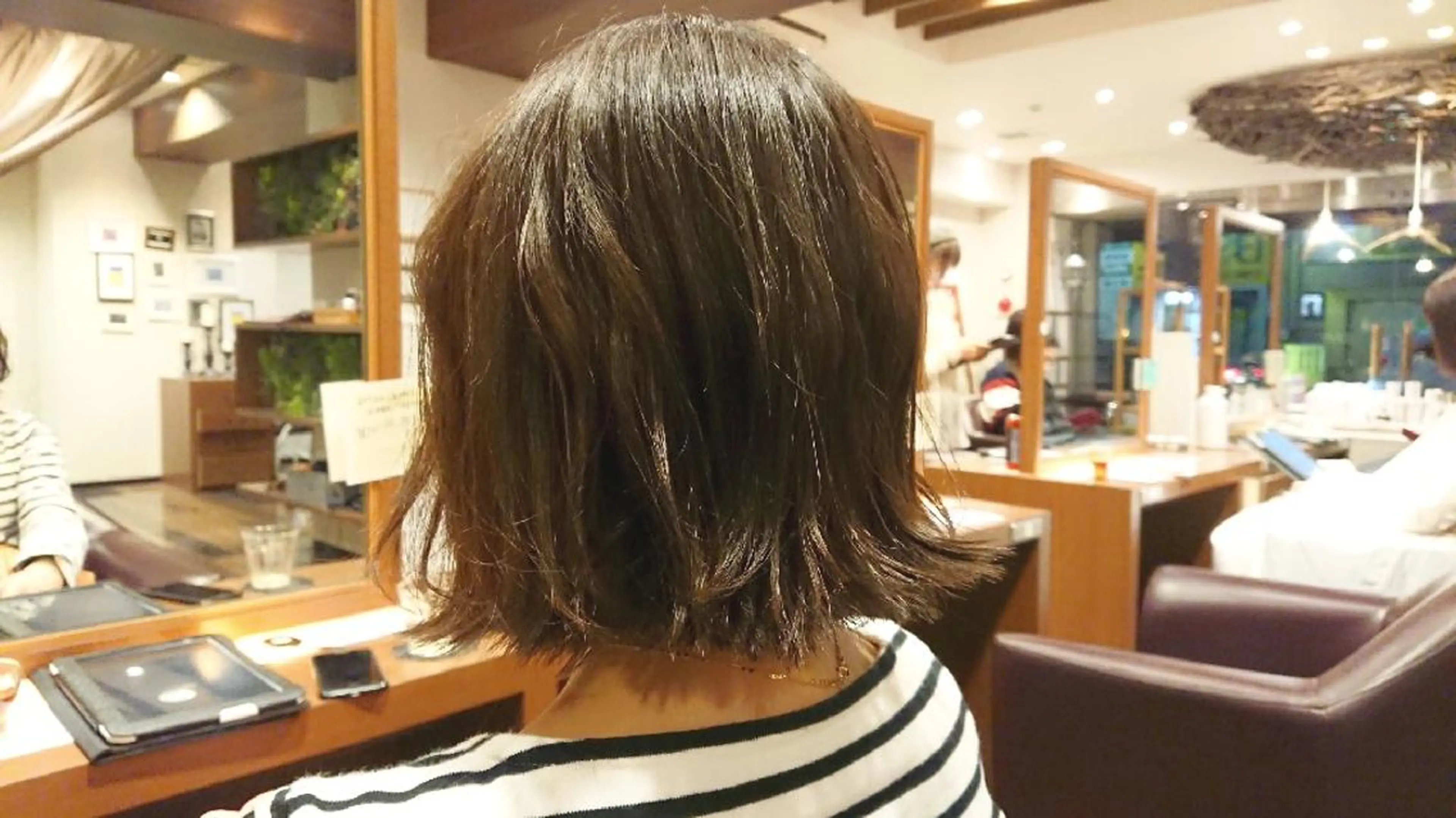 ミディアム 切りっぱなしボブ ボブ ◎モチマル チアキ◎のヘアスタイル