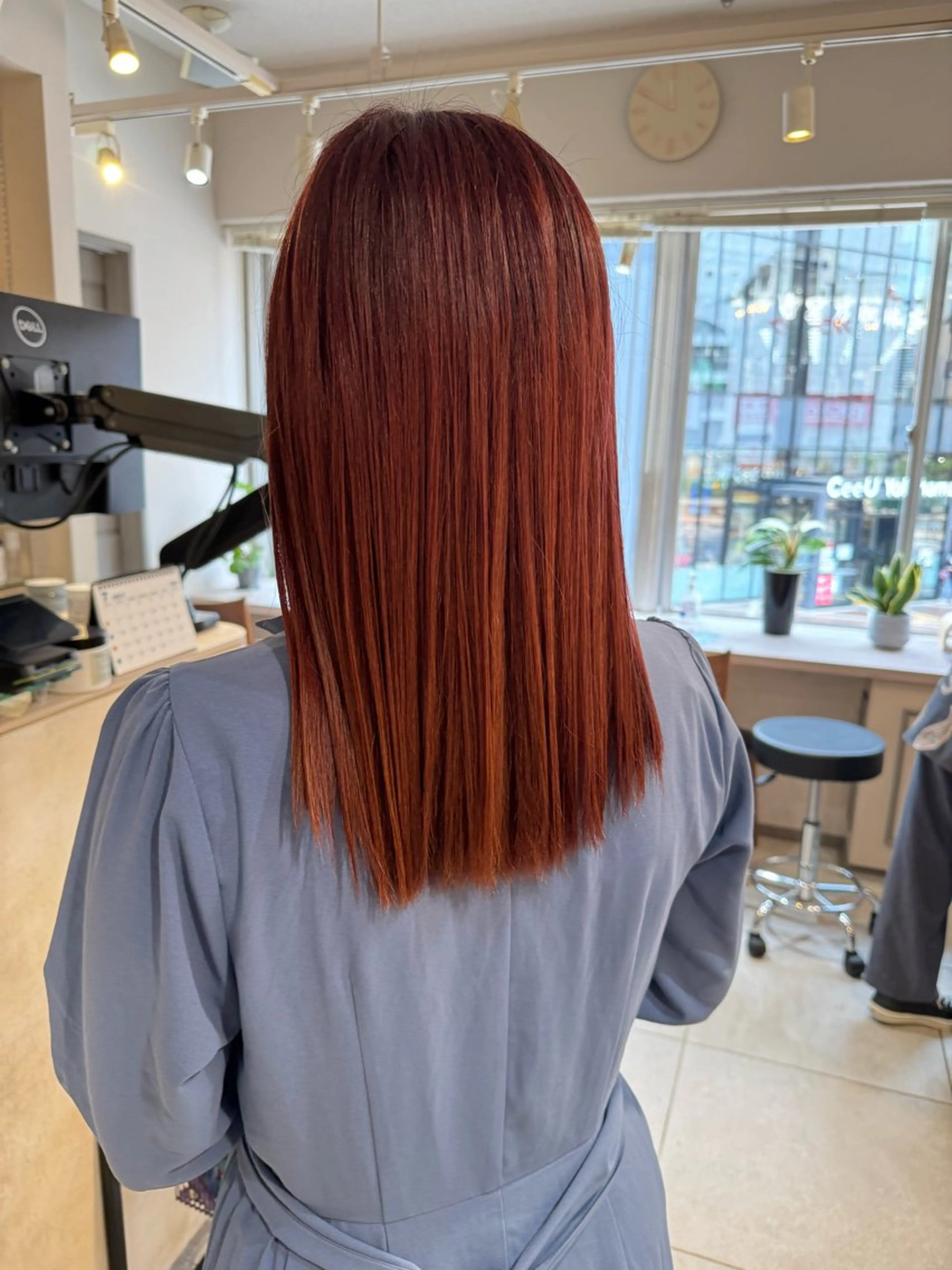 セミロング カラー ベージュカラー 透明感カラー 韓国風カラー ラベンダーカラー ラベンダーピンク ヘアカラー 樋口　将輝 カラーモデル募集中のヘアスタイル