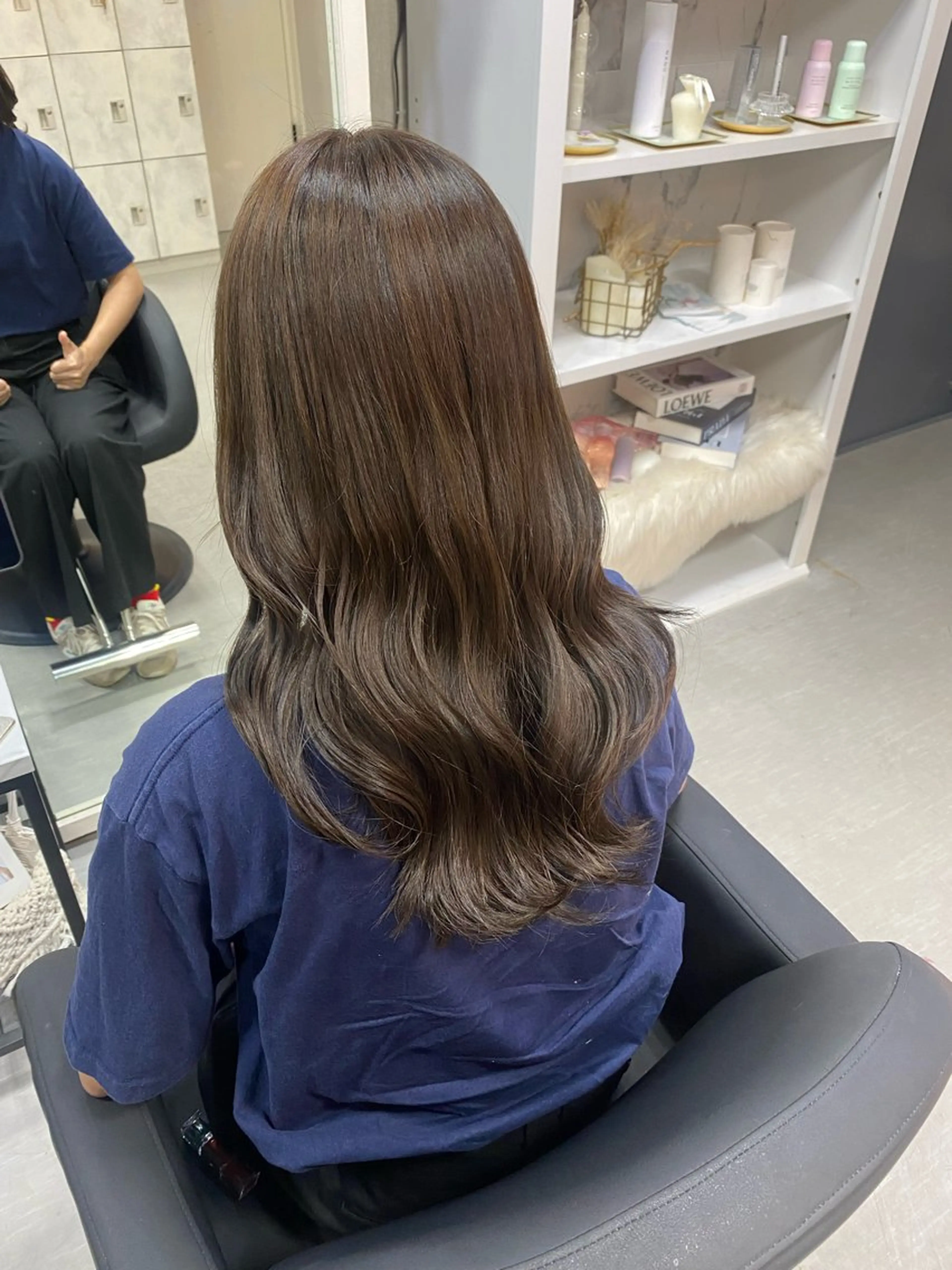 カラー ベージュカラー オリーブベージュ ヘアカラー 🤍XELM🤍 Kyokaのヘアスタイル